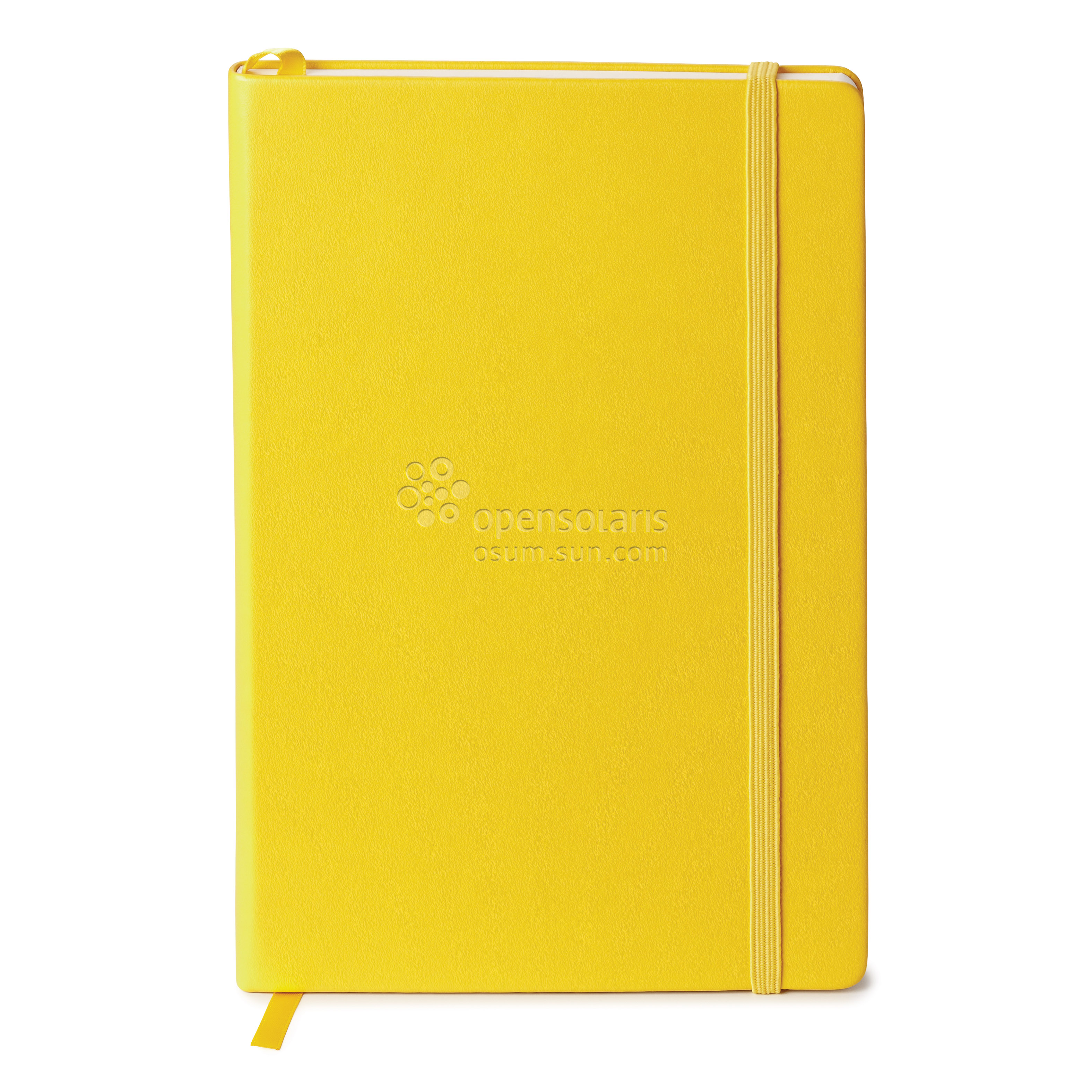 Spectorandco Neoskin<sup>®</sup> hard cover journal - ST4143 YELLOW