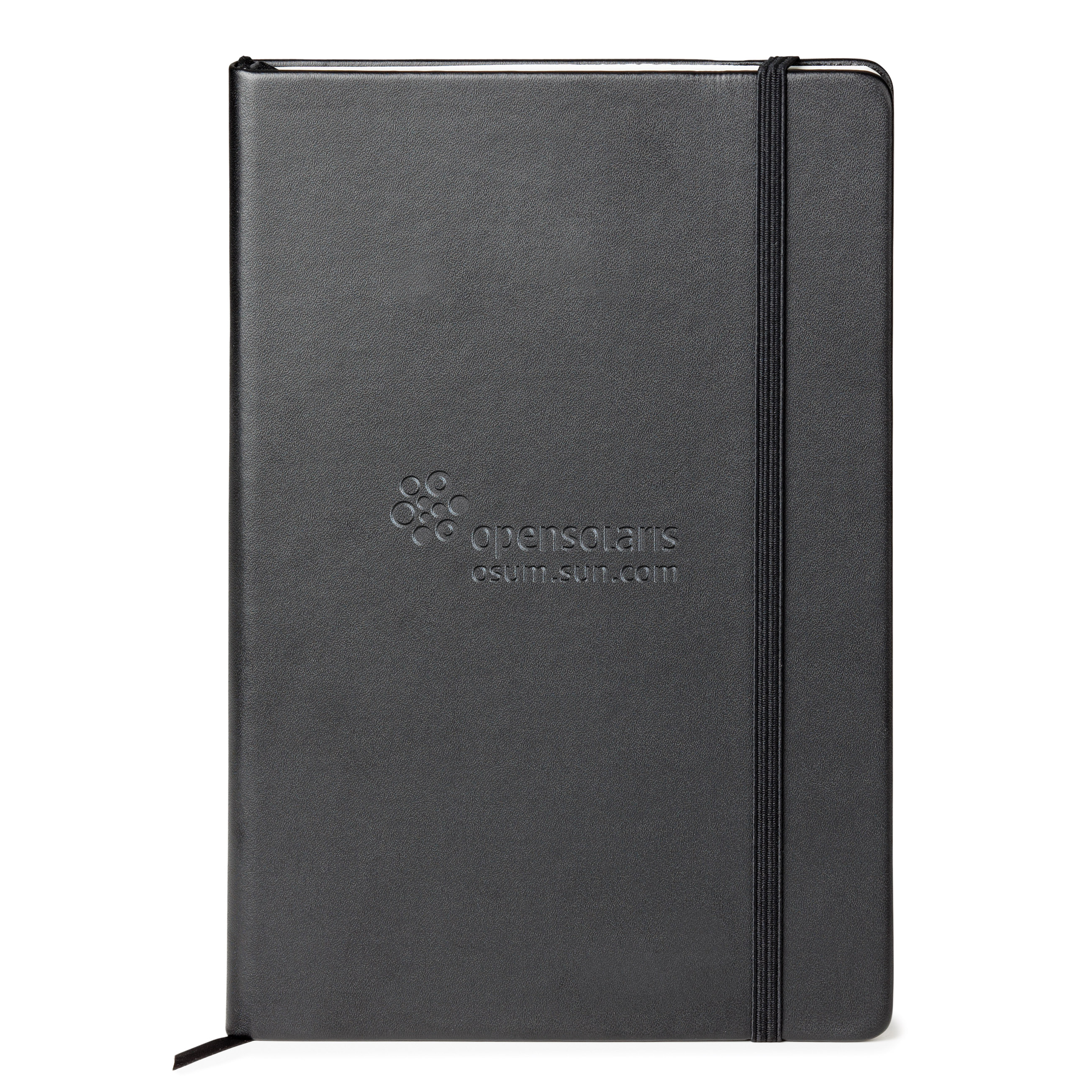 Spectorandco Neoskin<sup>®</sup> hard cover journal - ST4143 BLACK
