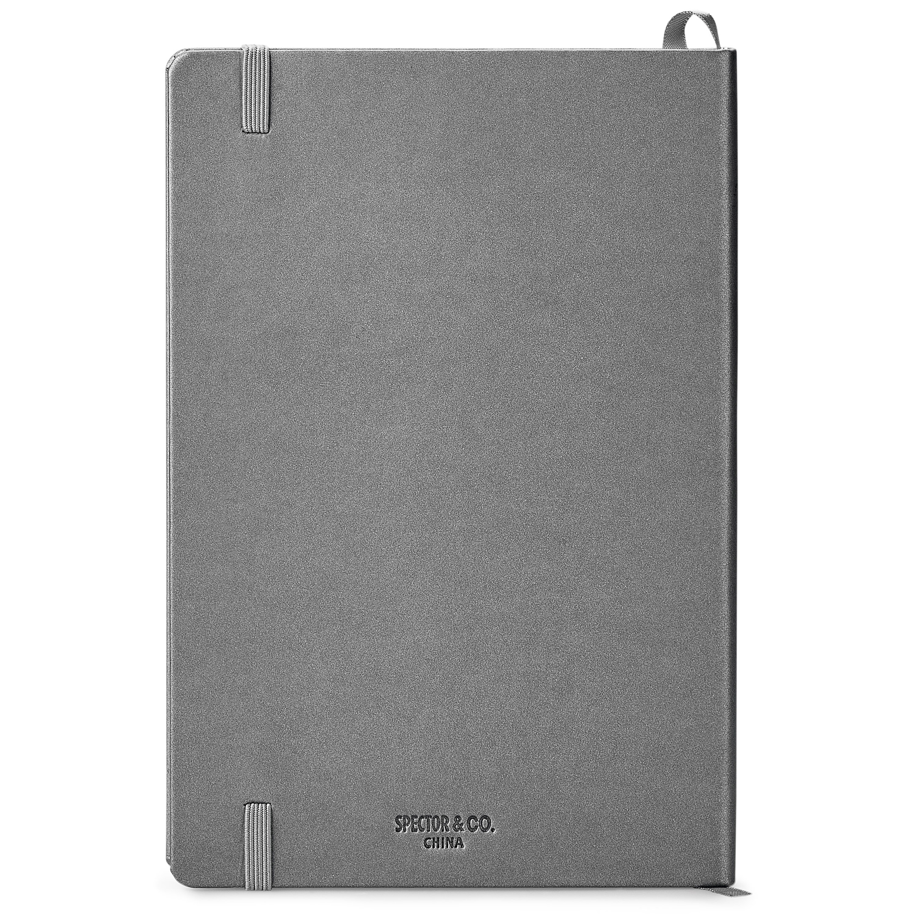 Spectorandco Neoskin<sup>&reg;</sup> hard cover journal  - ST4157 CHARCOAL