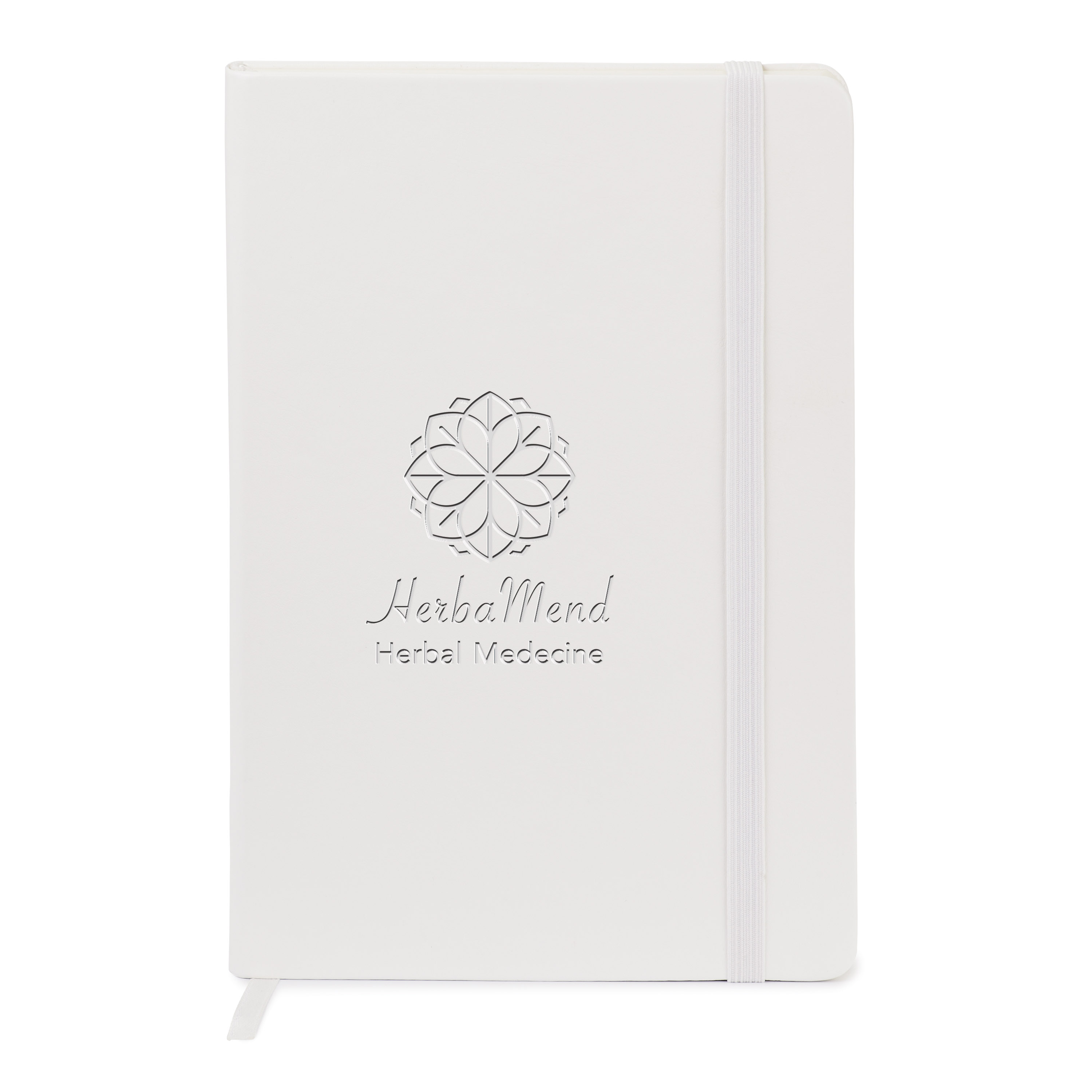 Spectorandco Fabrizio hard cover journal - ST4159 WHITE
