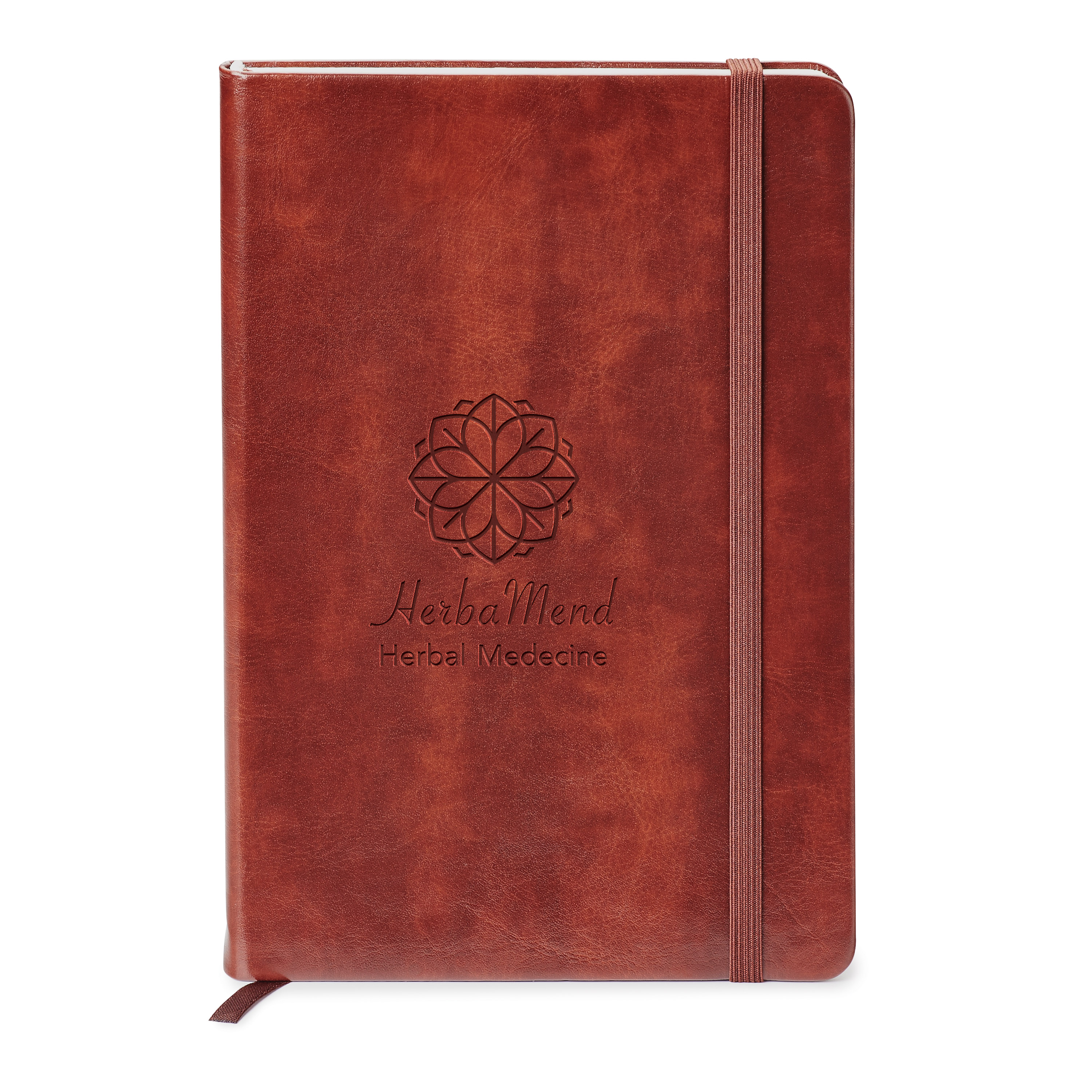 Spectorandco Fabrizio hard cover journal - ST4159 BROWN