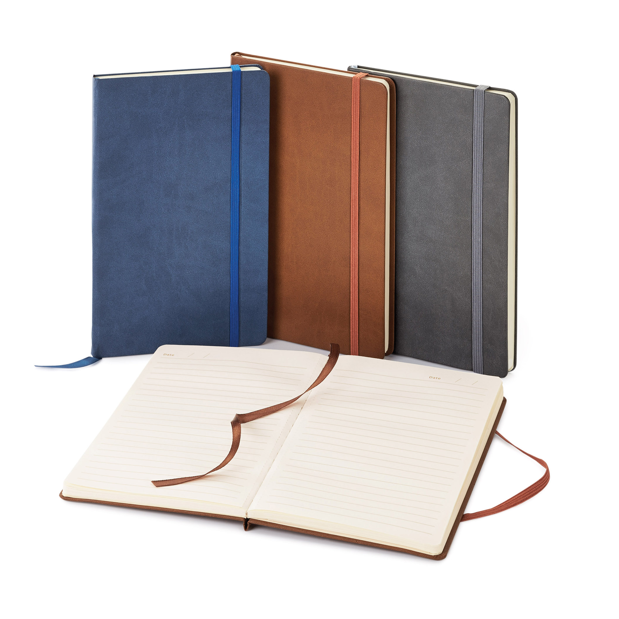 Spectorandco Classico vinyl hard cover journal - ST4166