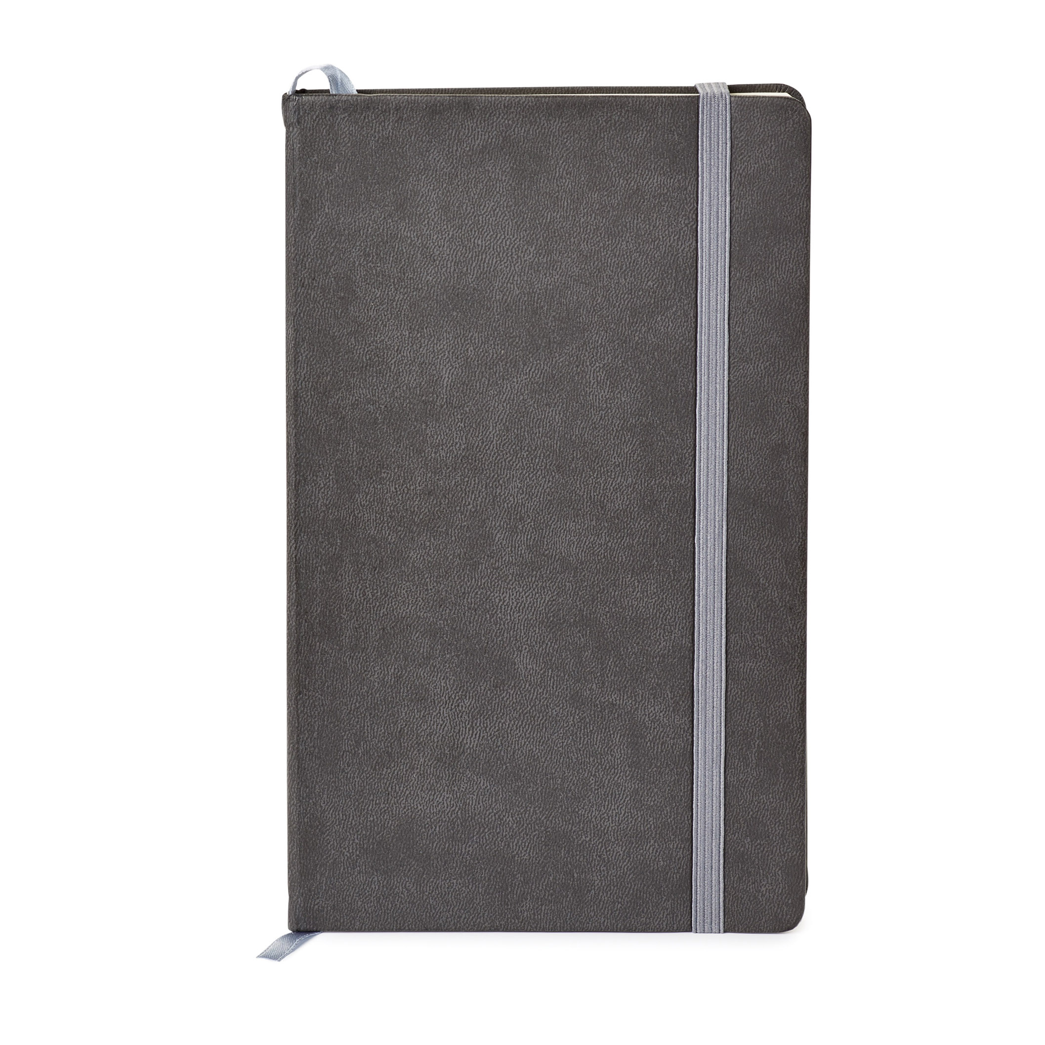 Spectorandco Classico vinyl hard cover journal - ST4166 CHARCOAL