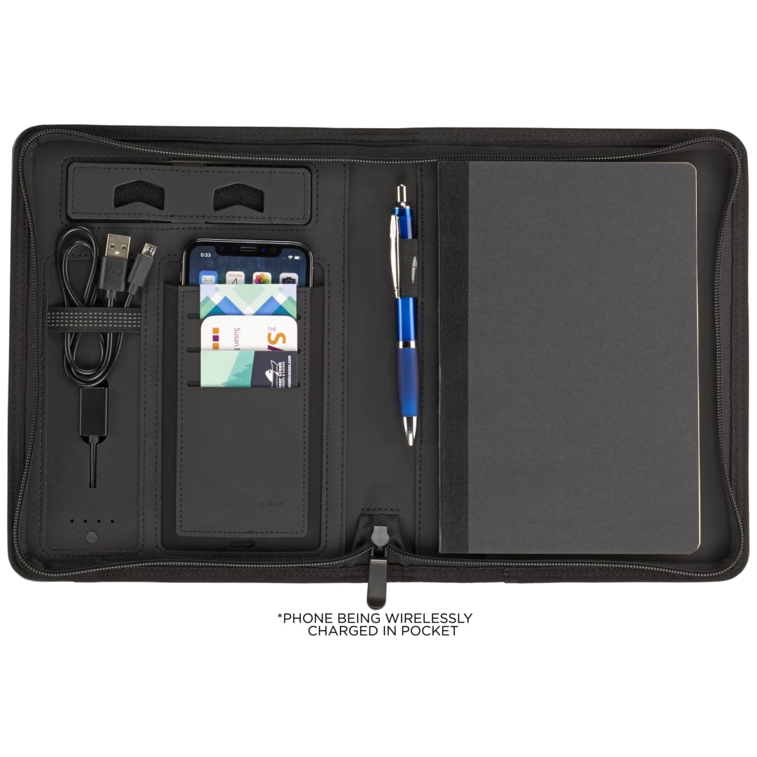 FSC Mix Stockton 5000 mAh Wireless Charging Journa - 0911-03 Gray