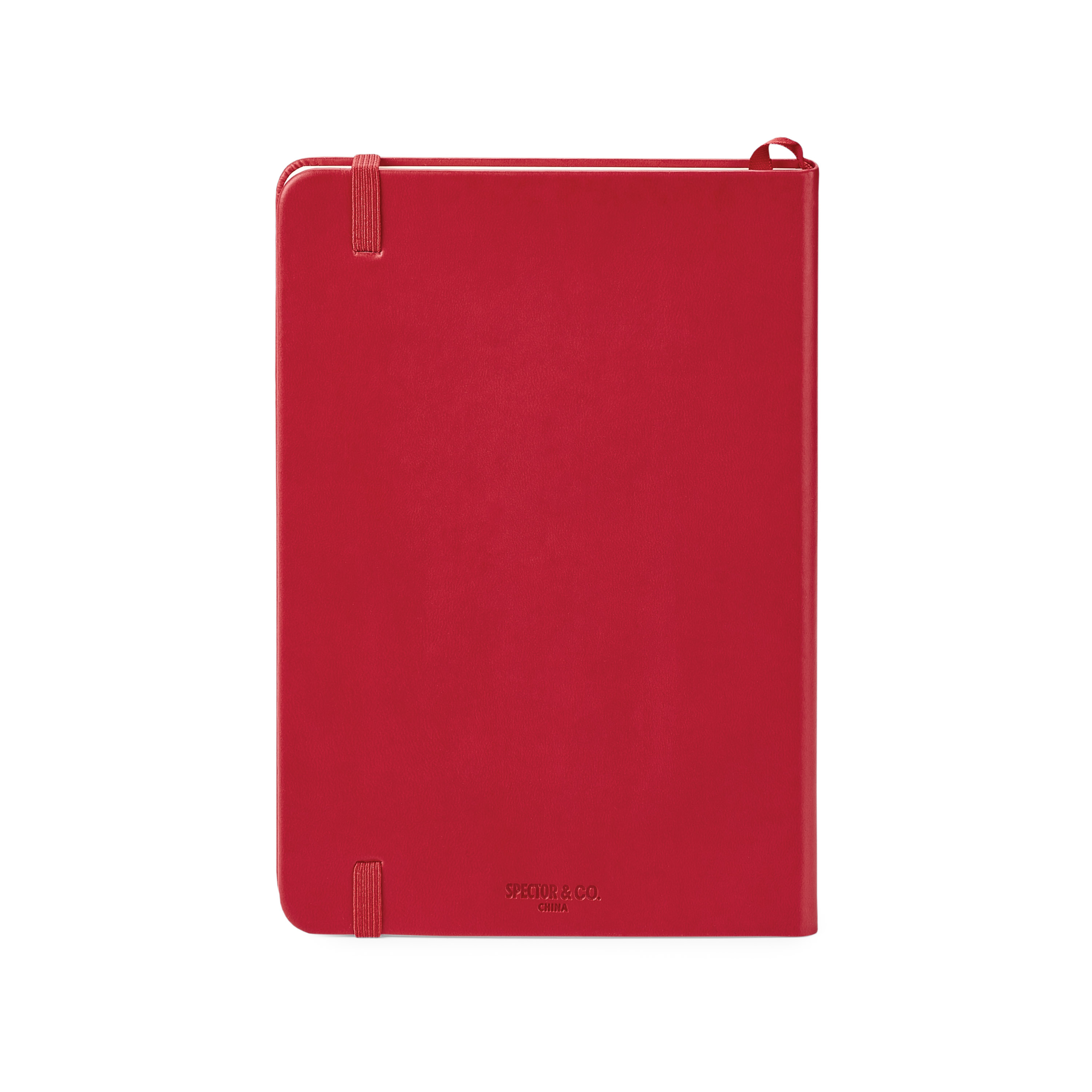 Spectorandco Donald hard cover journal - ST4177 RED