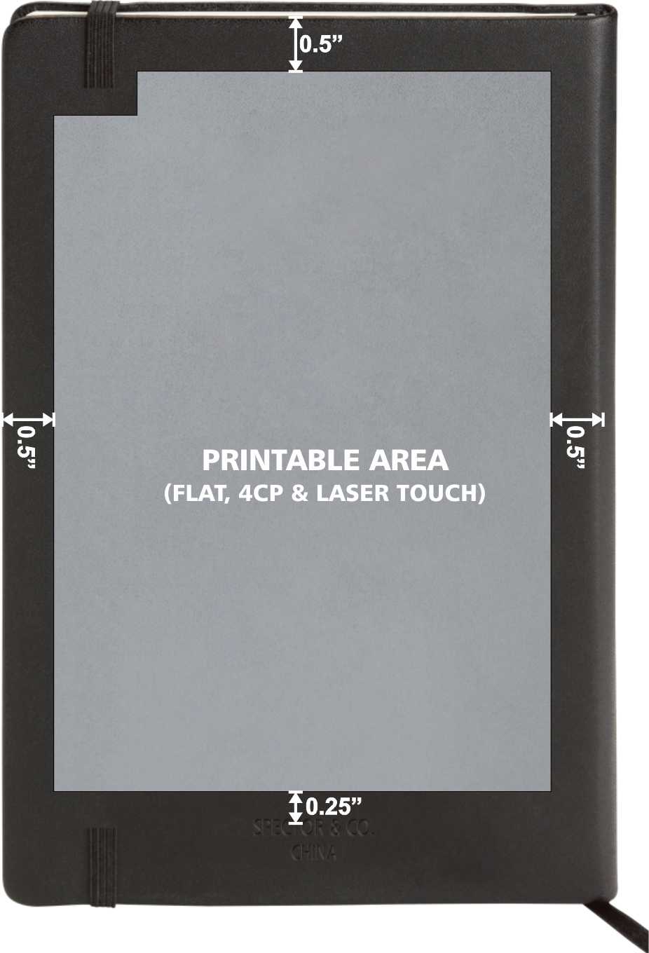 Spectorandco Donald hard cover journal - ST4177 