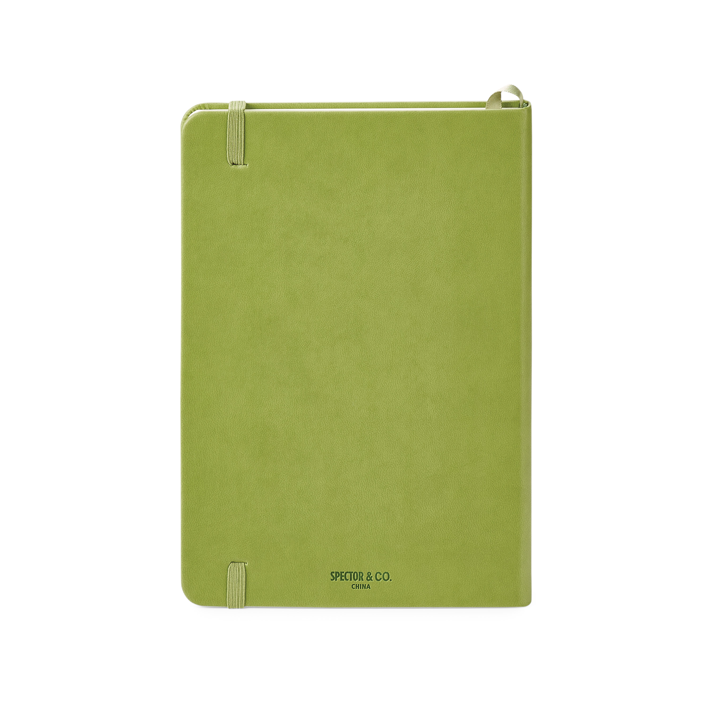 Spectorandco Donald hard cover journal - ST4177 GREEN
