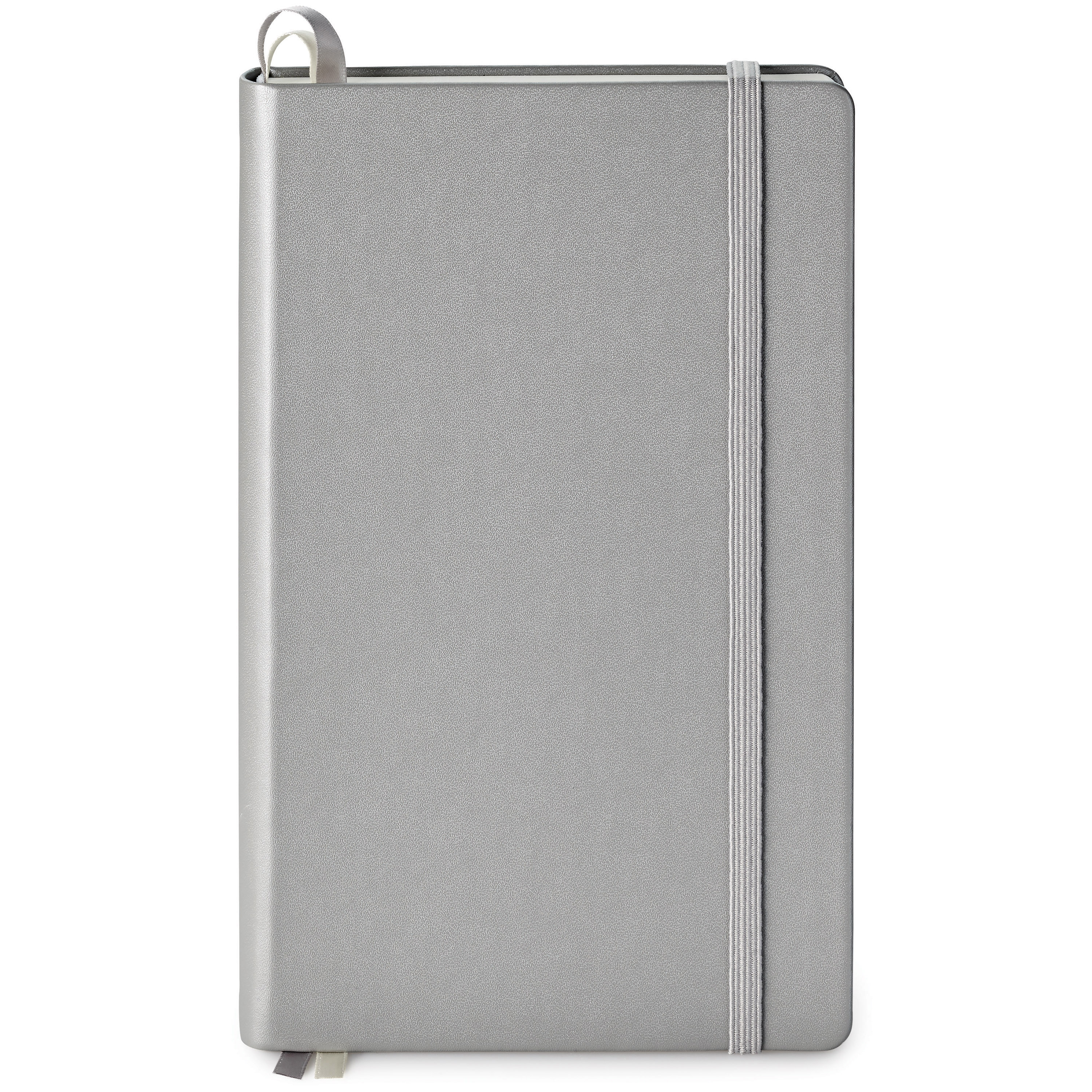 Spectorandco Neoskin<sup>®</sup> hard cover journal - ST4184 SILVER
