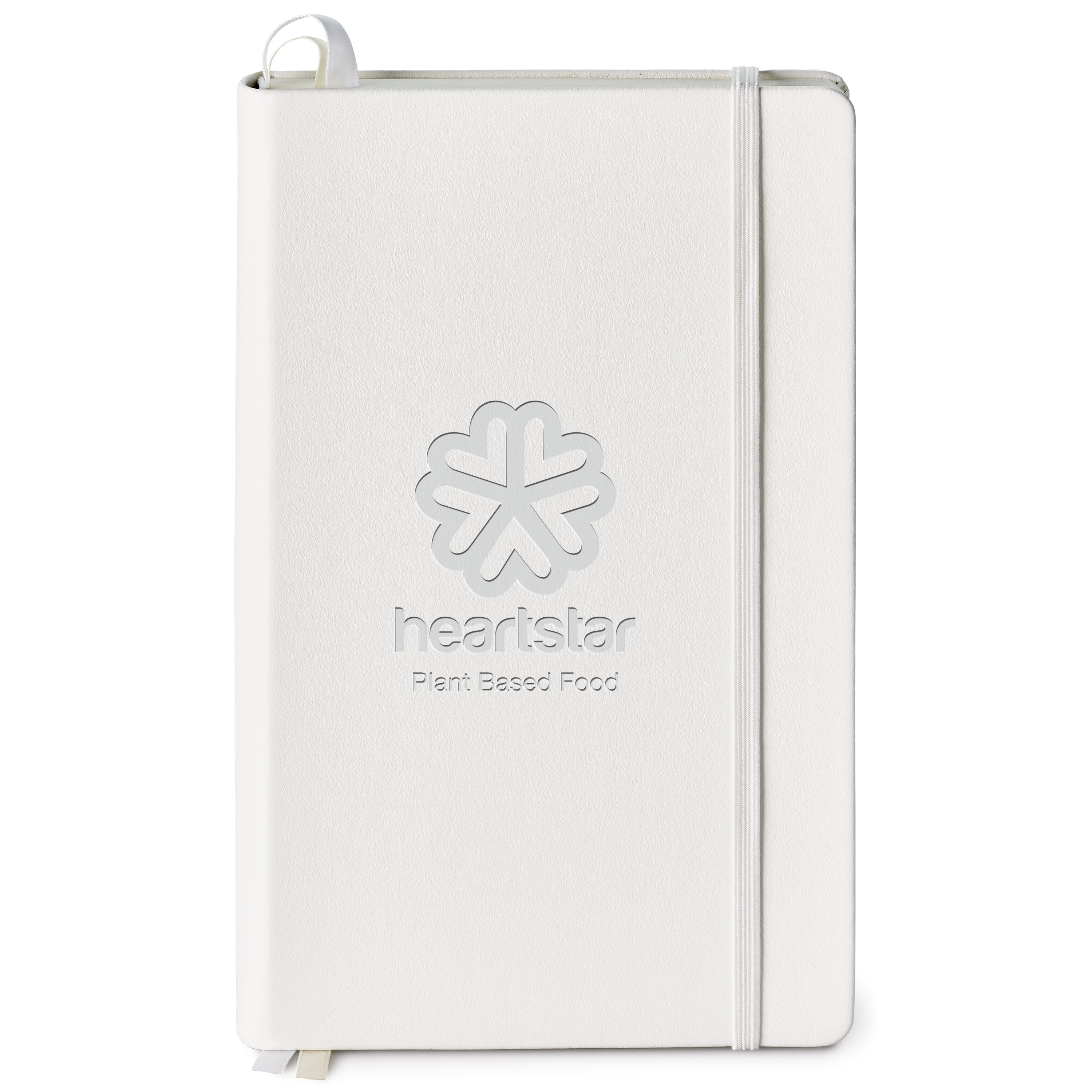 Spectorandco Neoskin<sup>®</sup> hard cover journal - ST4184 WHITE