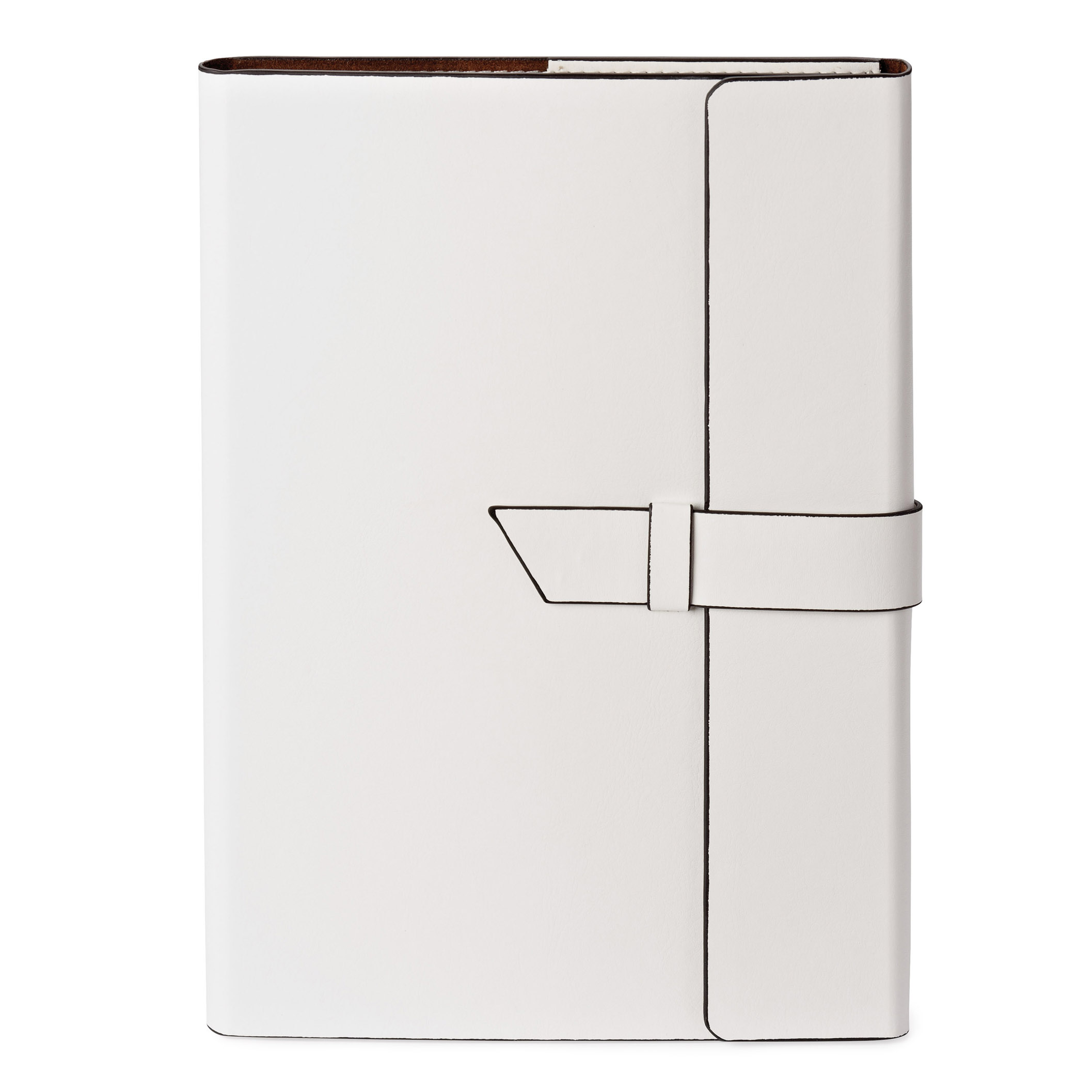 Spectorandco Fabrizio refillable junior portfolio - ST4238 WHITE