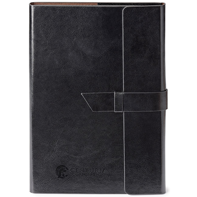 Spectorandco Fabrizio refillable junior portfolio - ST4238 BLACK