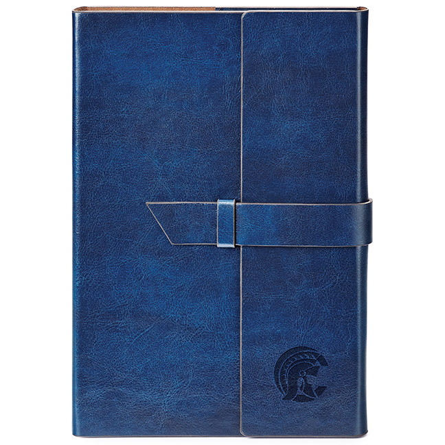 Spectorandco Fabrizio refillable junior portfolio - ST4238 NAVY BLUE