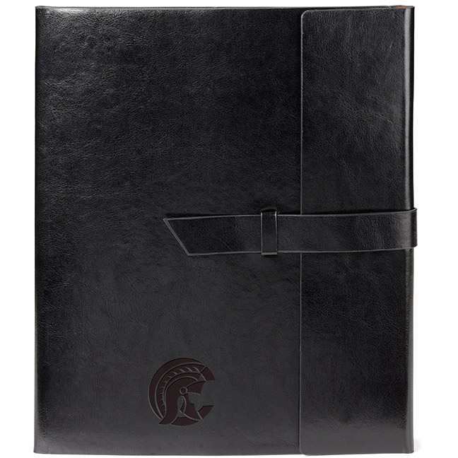 Spectorandco Fabrizio refillable portfolio - ST4241 BLACK