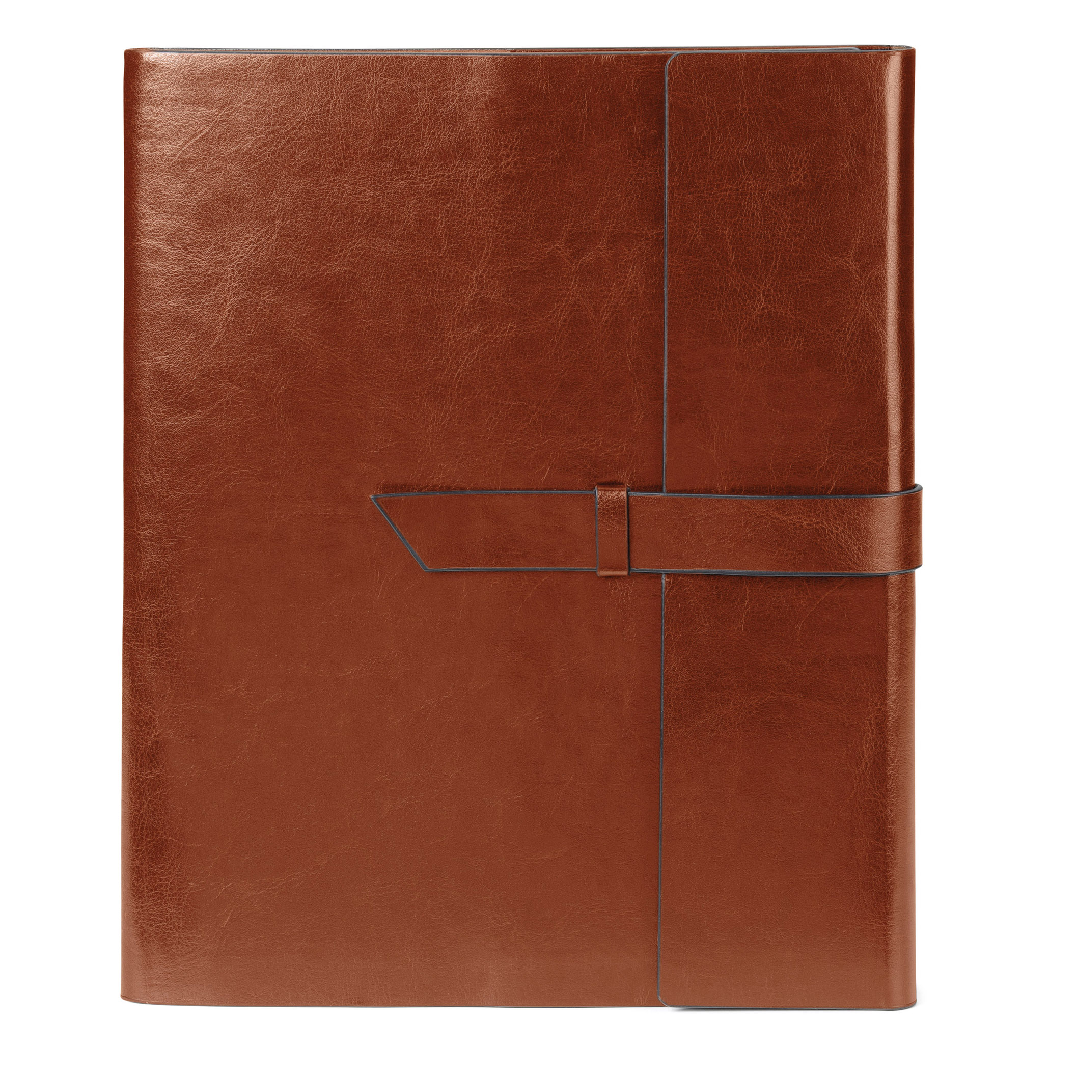 Spectorandco Fabrizio refillable portfolio - ST4241 BROWN