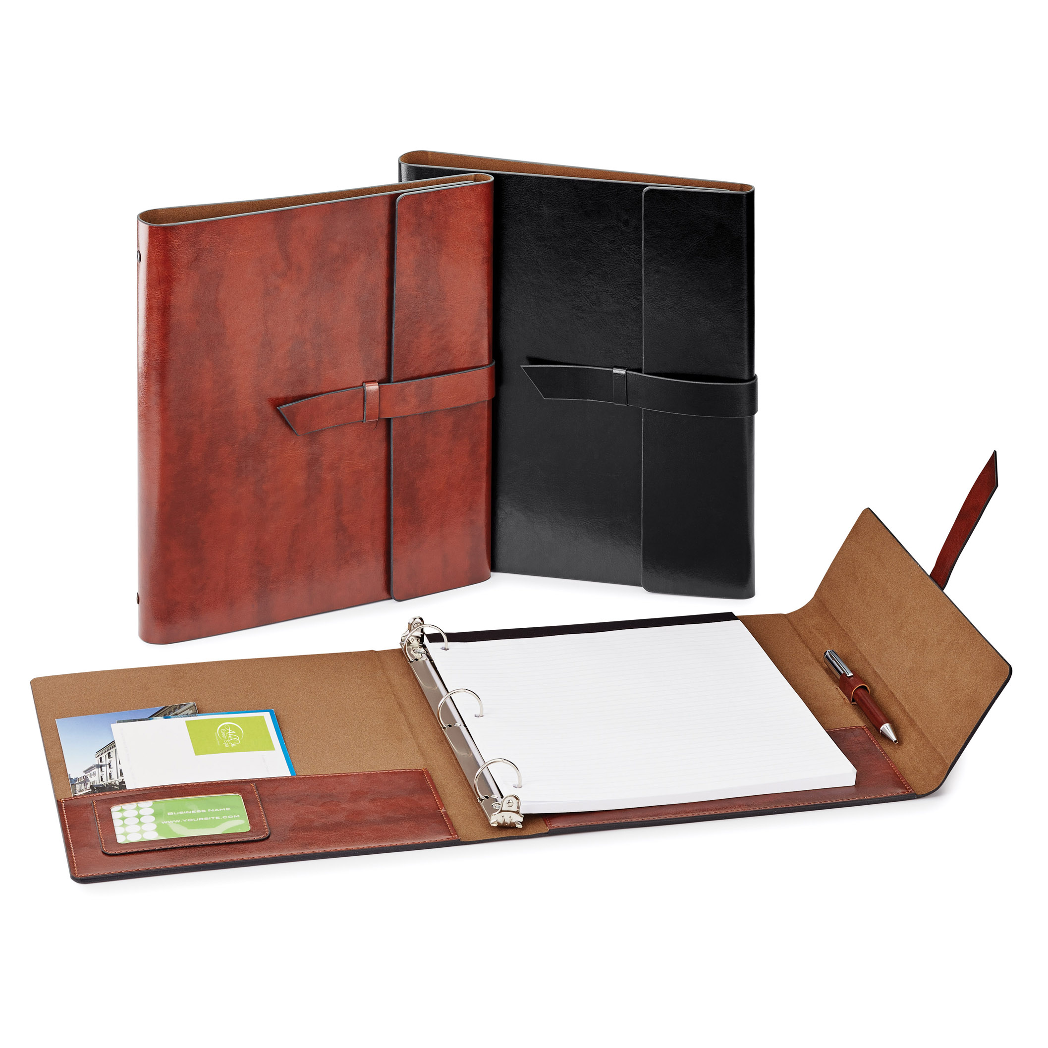Spectorandco Fabrizio refillable portfolio/3-ring binder - ST4310 