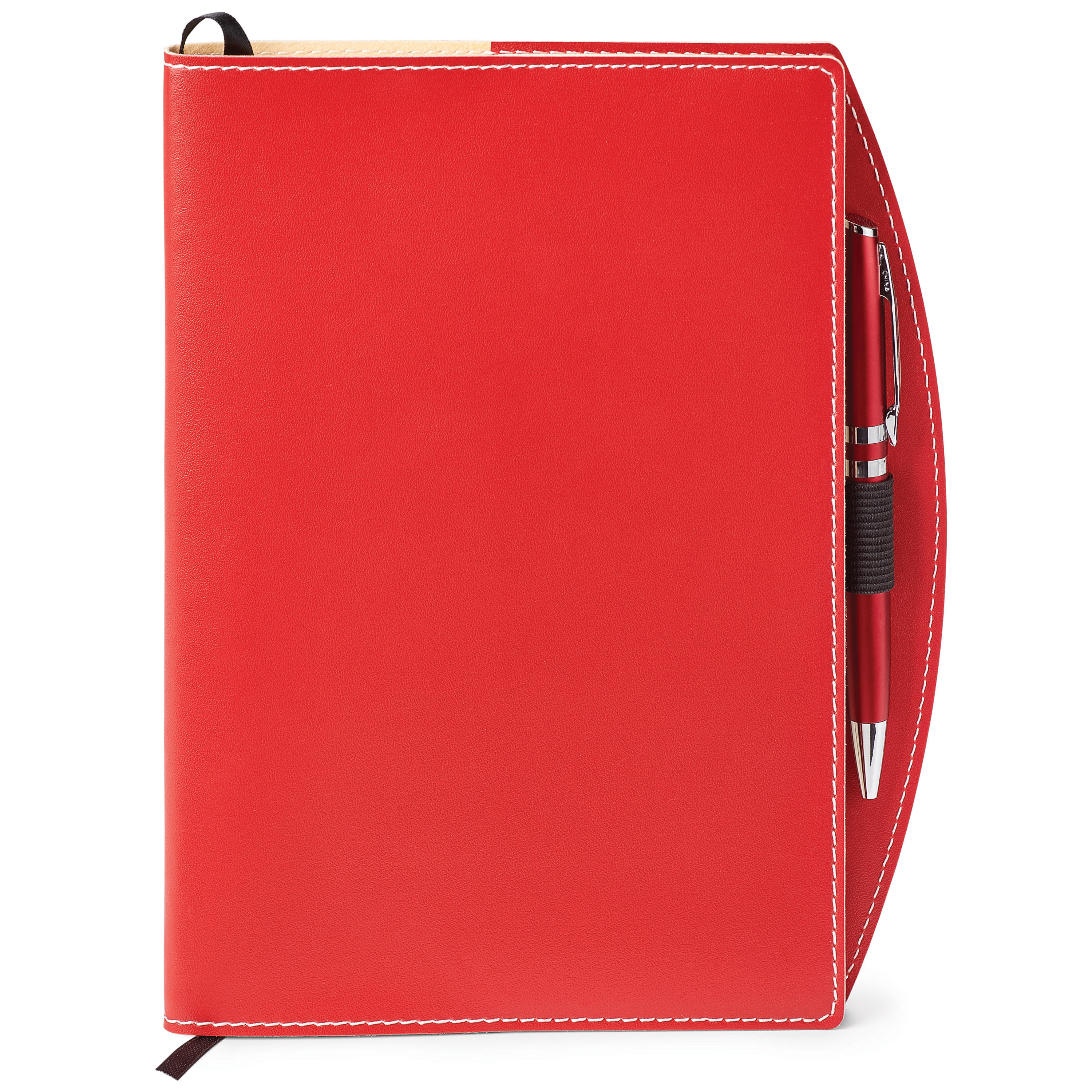 Spectorandco Bradford refillable journal combo - ST4347 RED