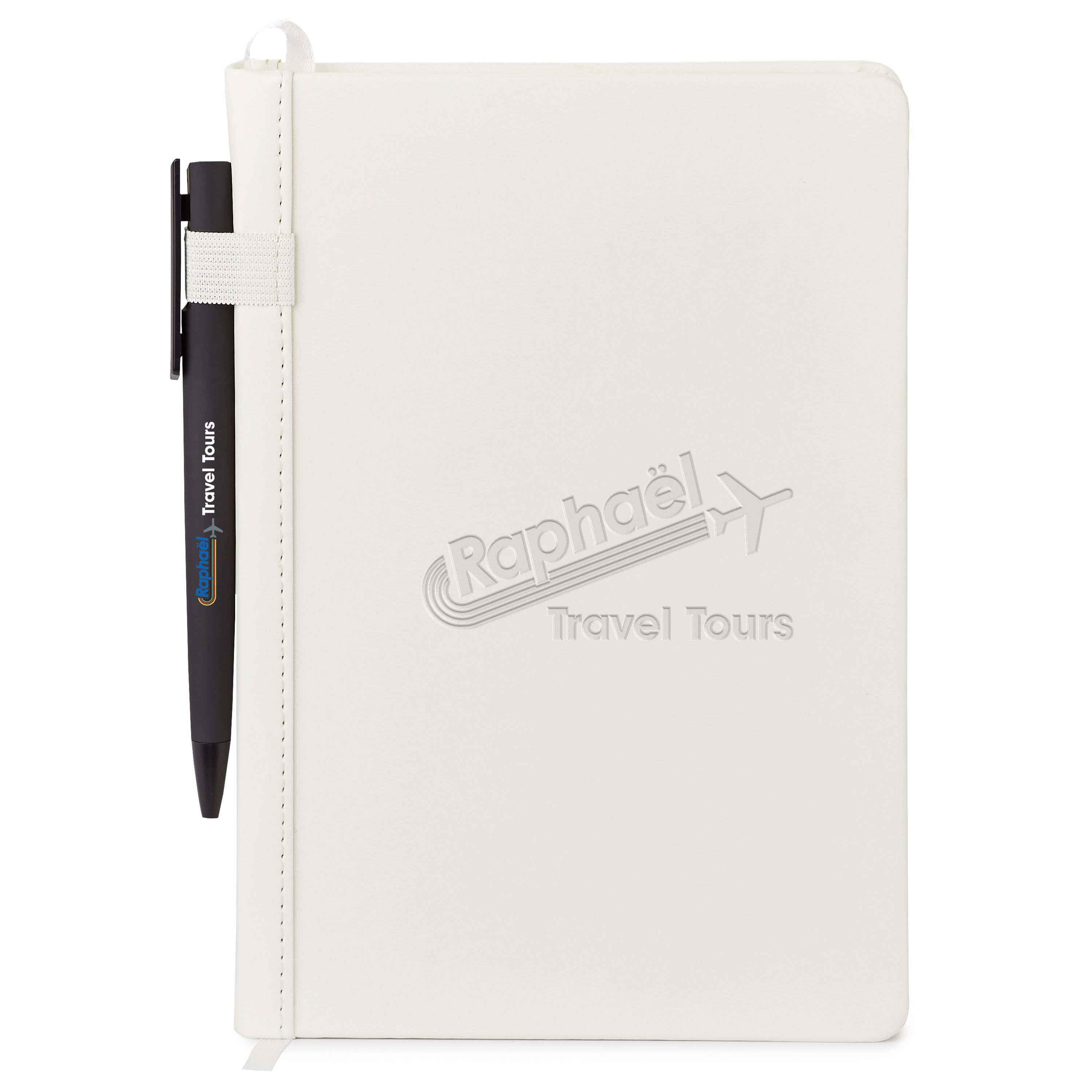 Spectorandco Donald hard cover journal combo - ST4361 WHITE
