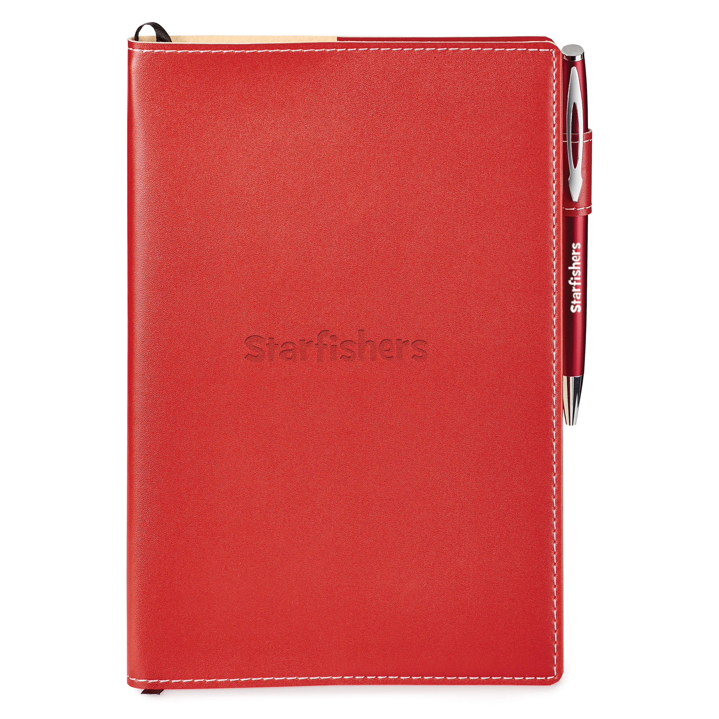 Spectorandco Bradford refillable journal combo - ST4423 RED