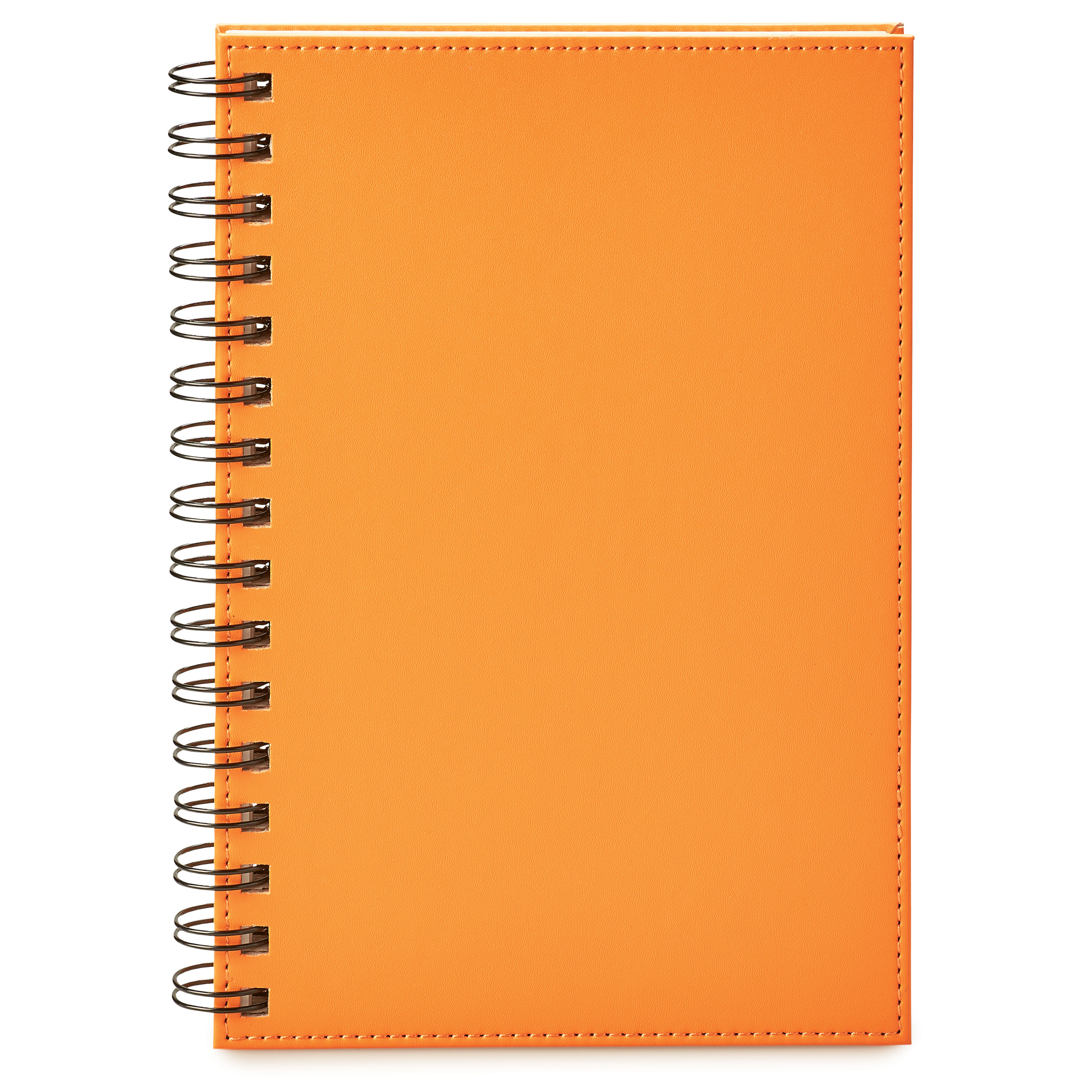Spectorandco Neoskin<sup>®</sup> hard cover spiral journal - ST446 ORANGE