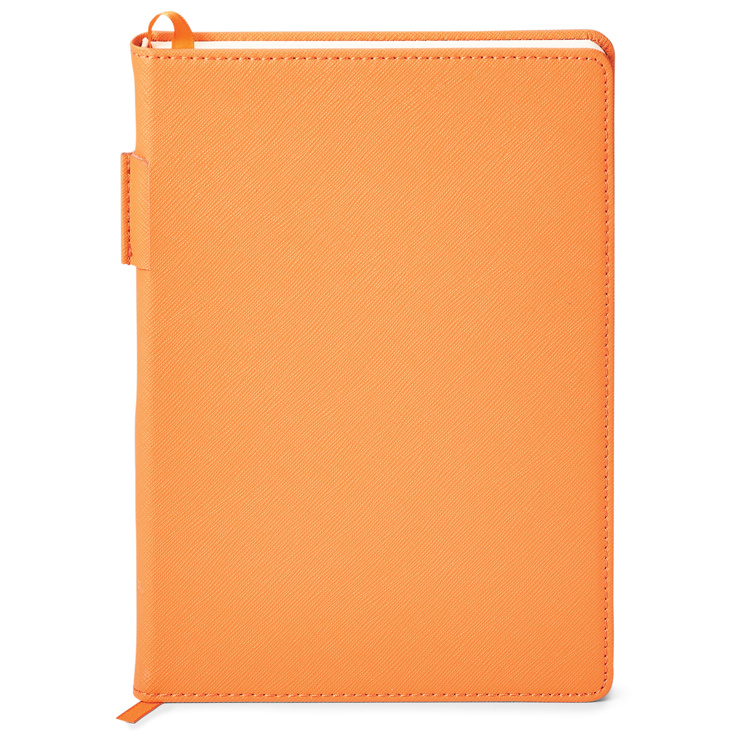 Spectorandco Genuine leather non-refillable journal - ST4660 ORANGE