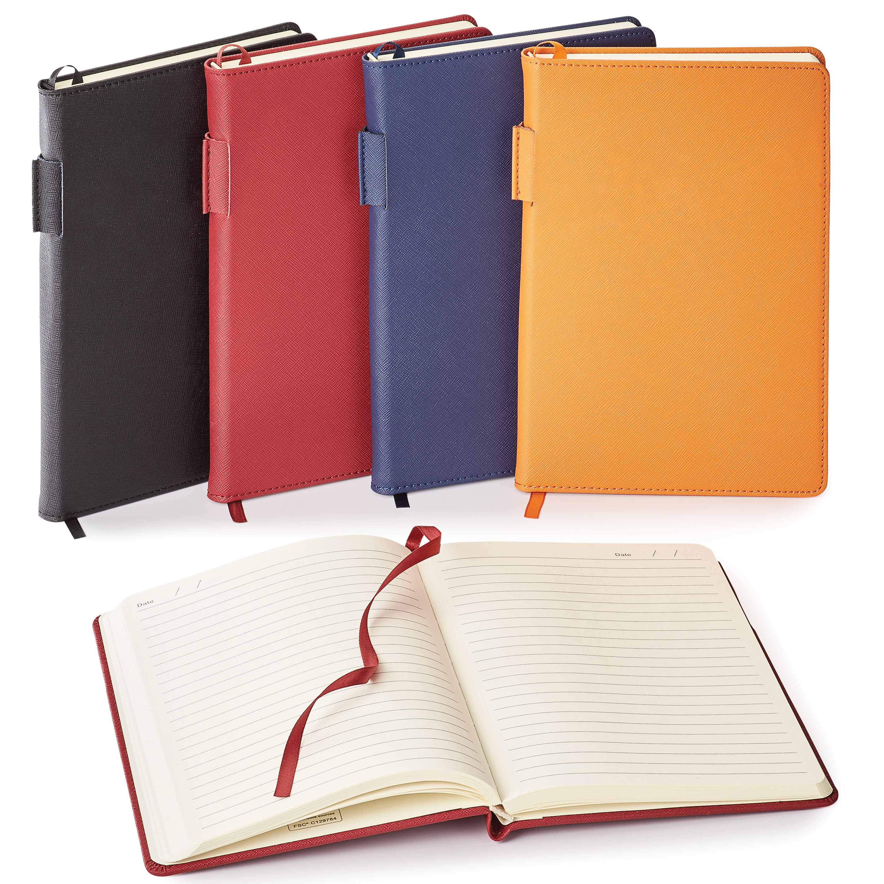 Spectorandco Genuine leather non-refillable journal - ST4660 
