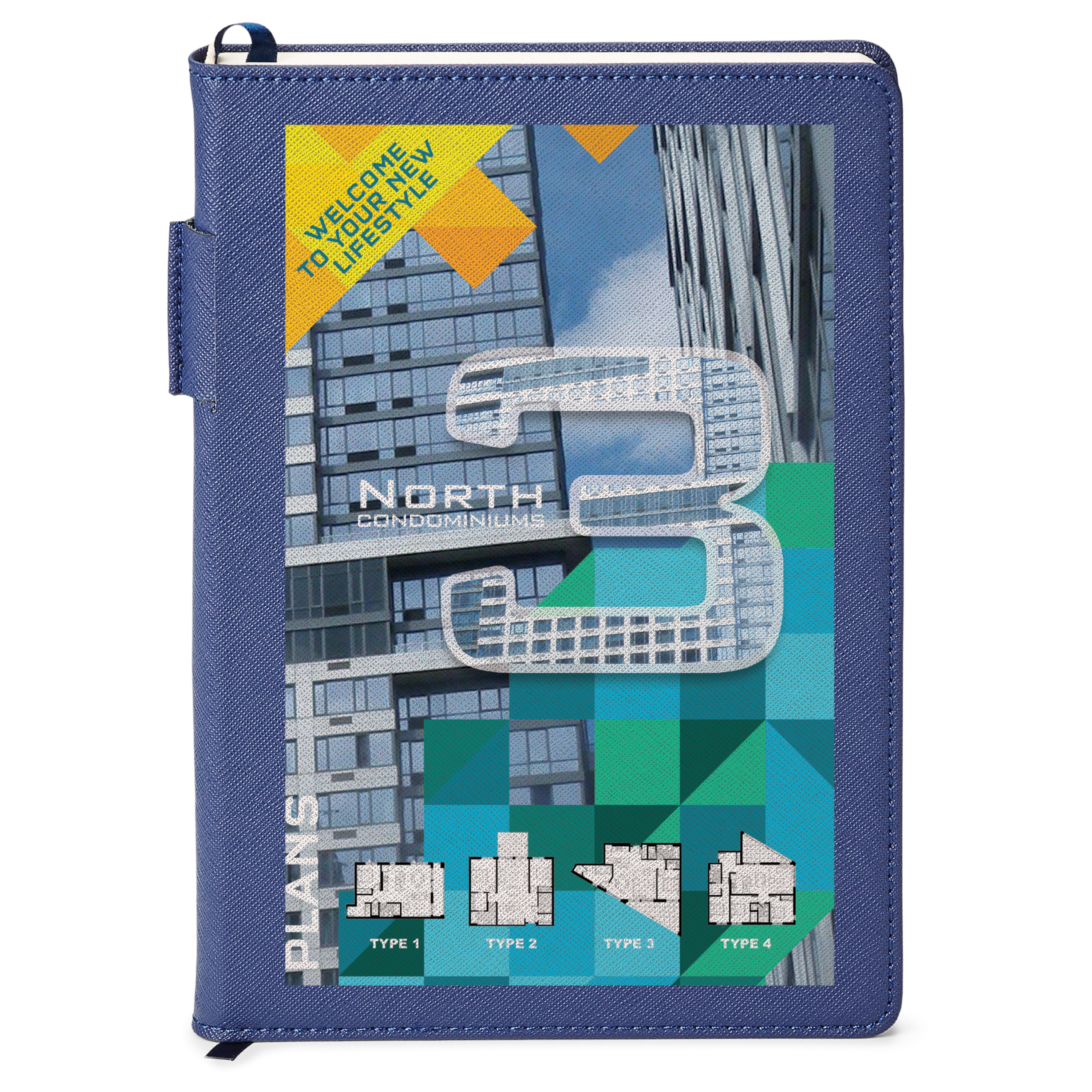 Spectorandco Genuine leather non-refillable journal - ST4660 