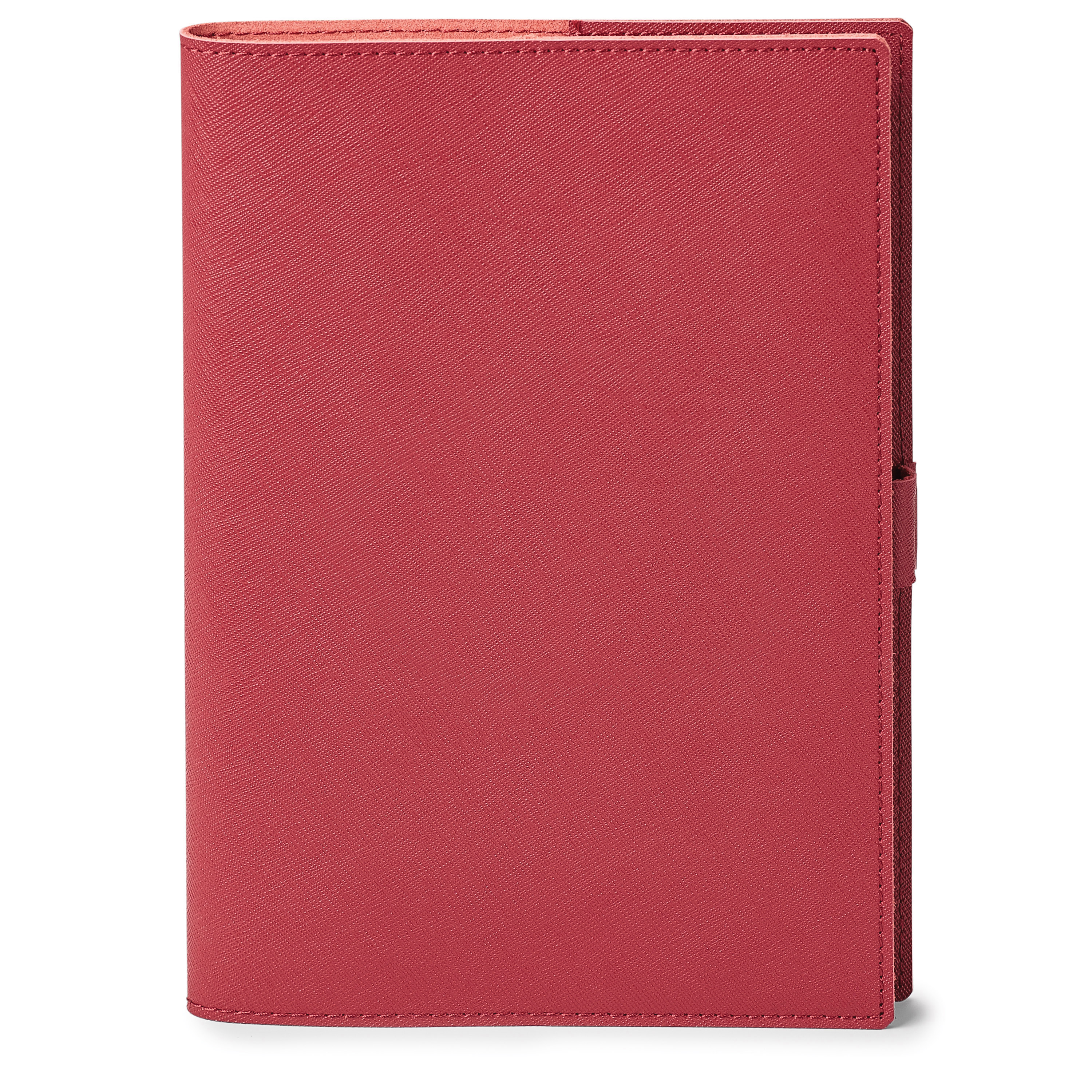 Spectorandco Genuine leather refillable journal - ST4670 RED