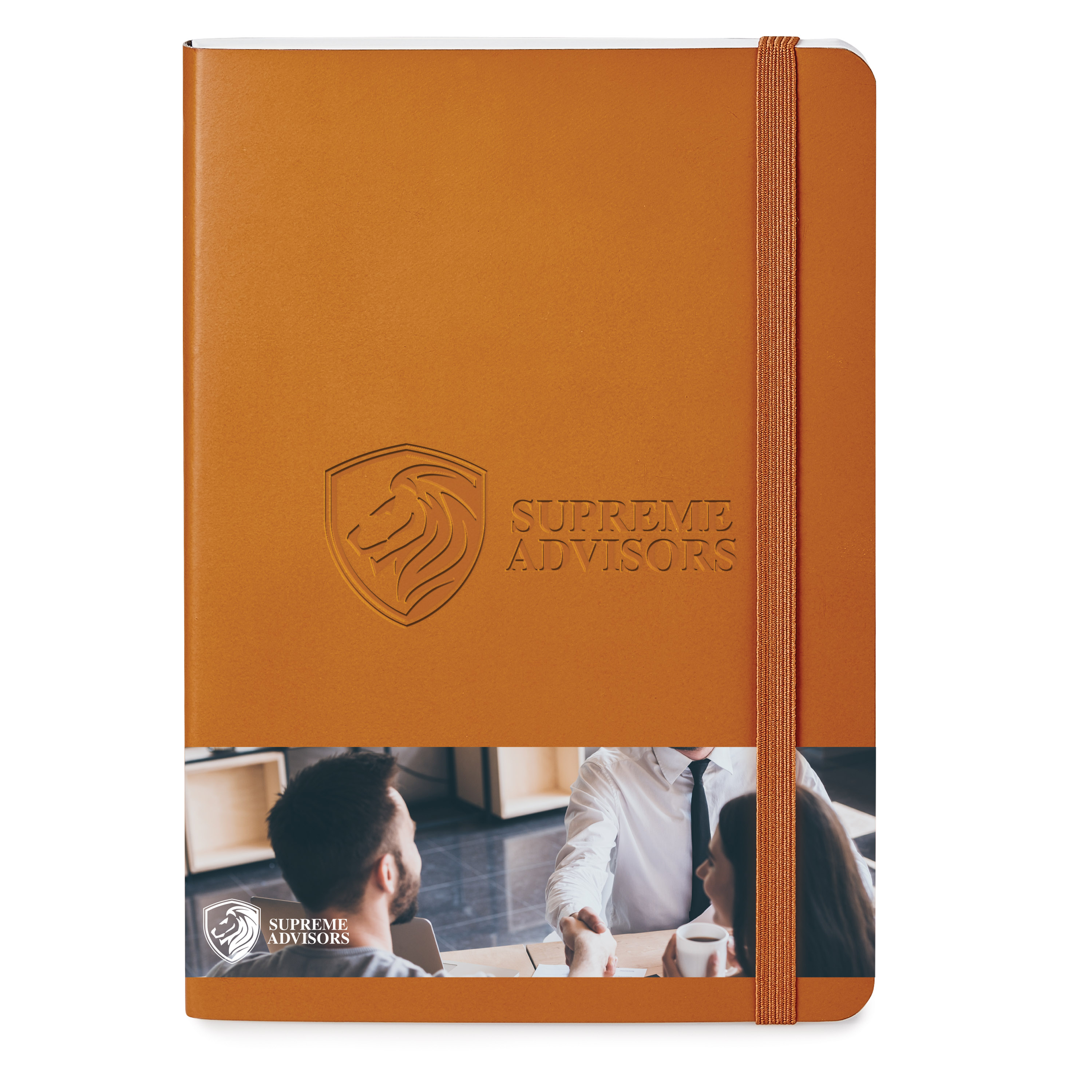 Spectorandco Giuseppe di natale perfect bound leather journal - ST601 