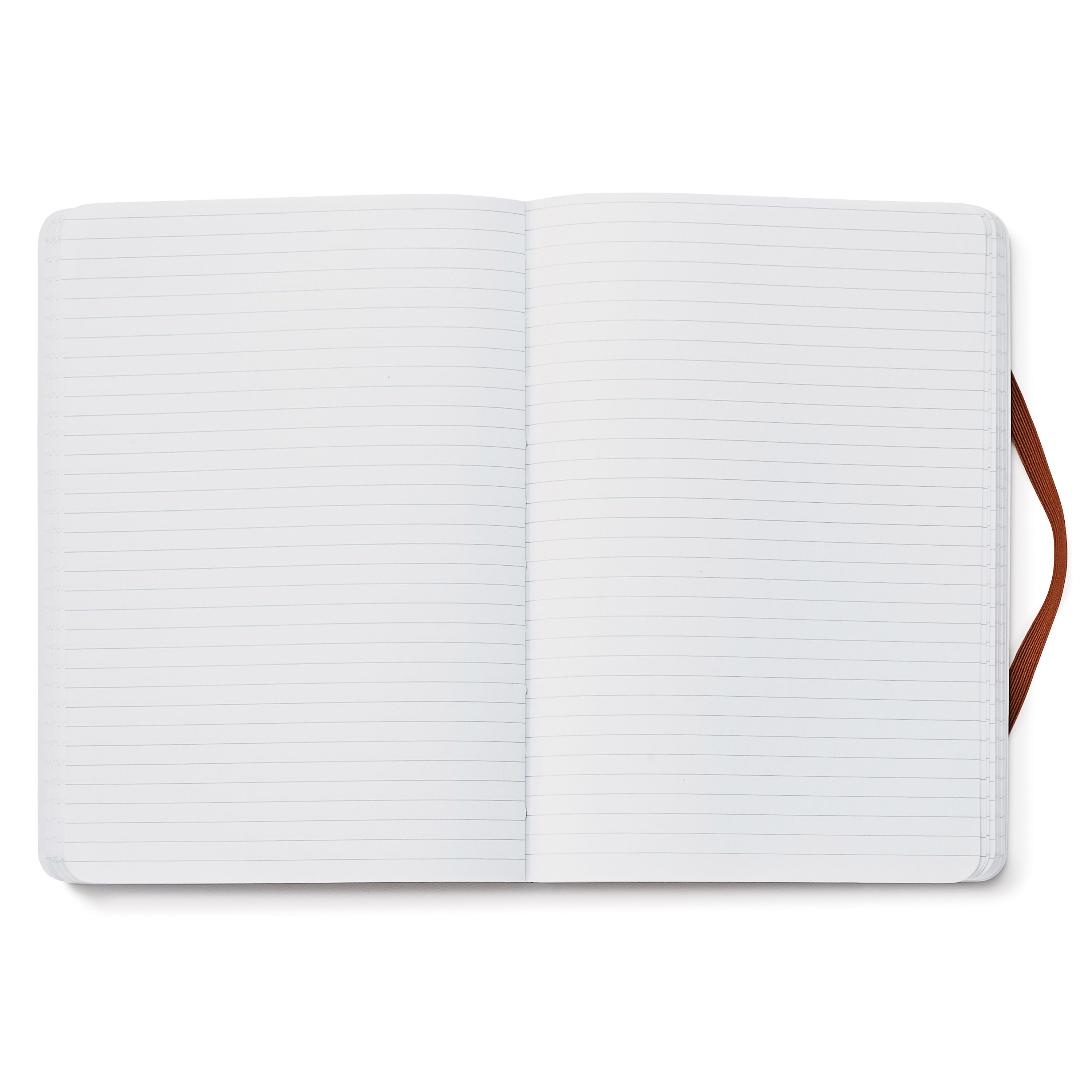 Spectorandco Giuseppe di natale perfect bound leather journal - ST601 BROWN