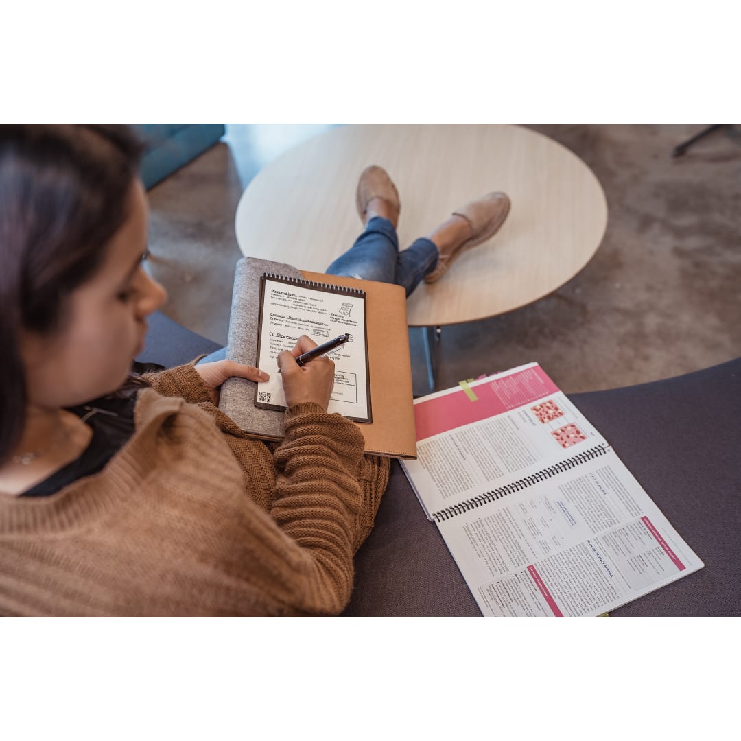 Rocketbook Rocketbook Letter Flip Notebook Set - 0911-18 Black