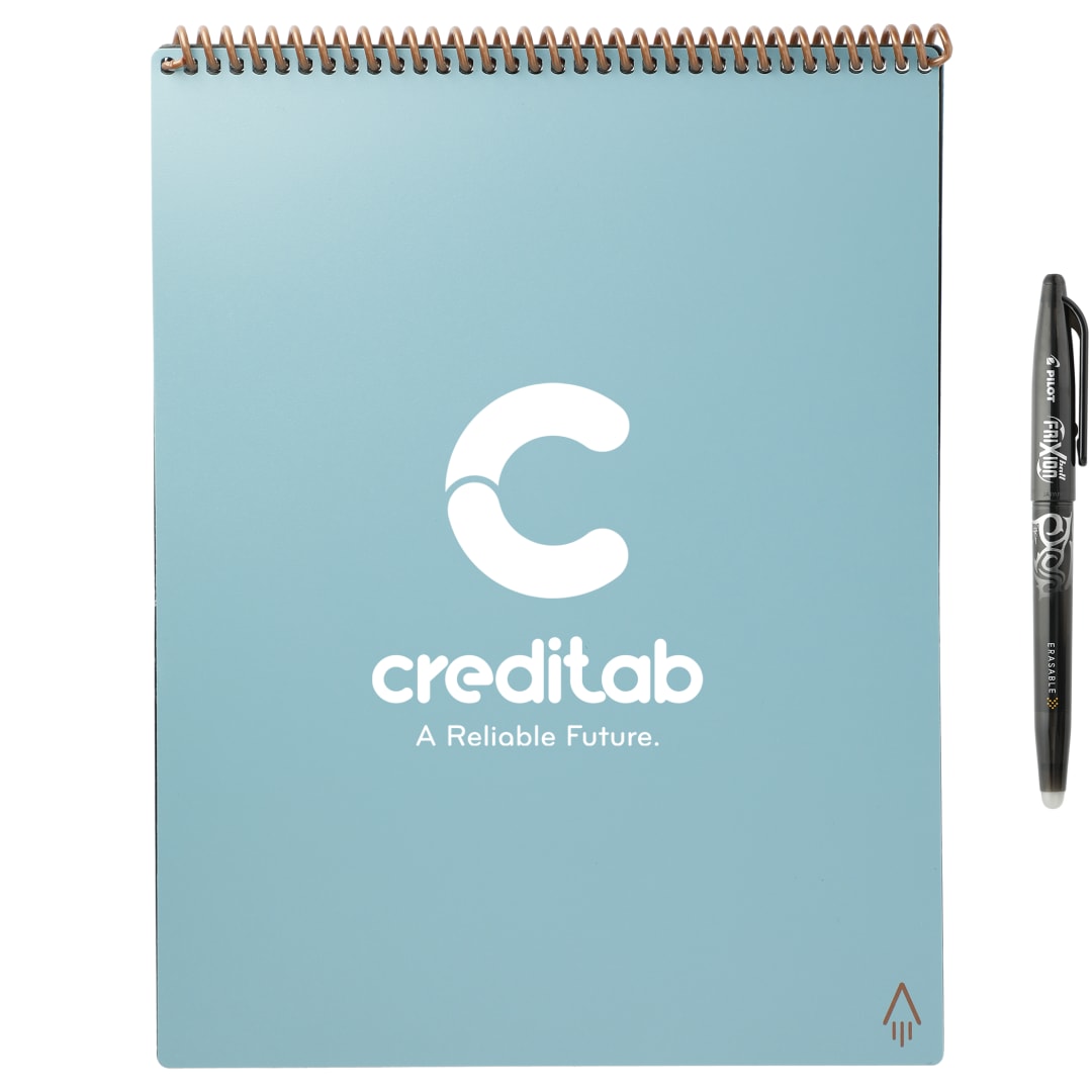 Rocketbook Rocketbook Letter Flip Notebook Set - 0911-18 Blue