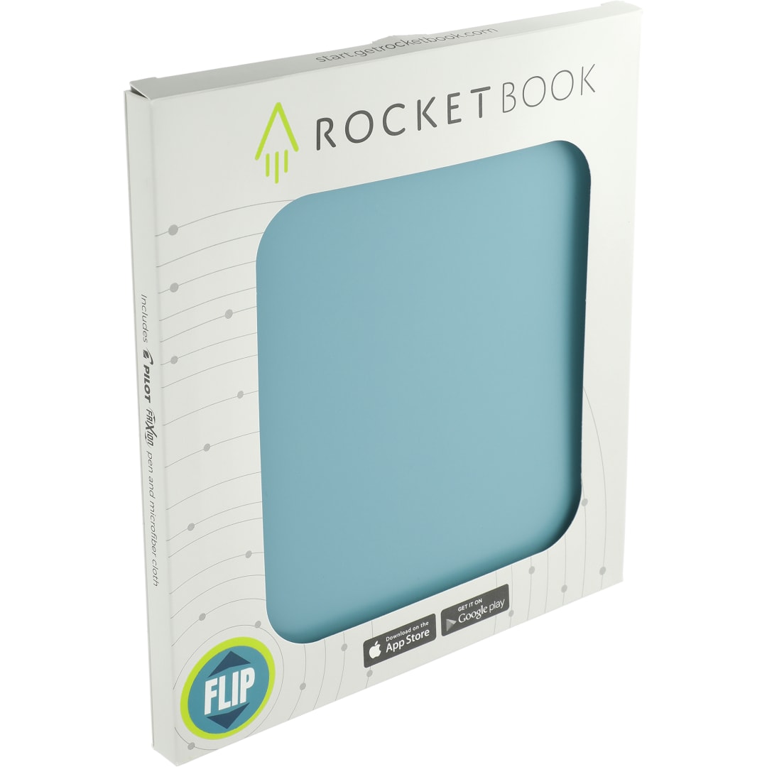 Rocketbook Rocketbook Letter Flip Notebook Set - 0911-18 Blue
