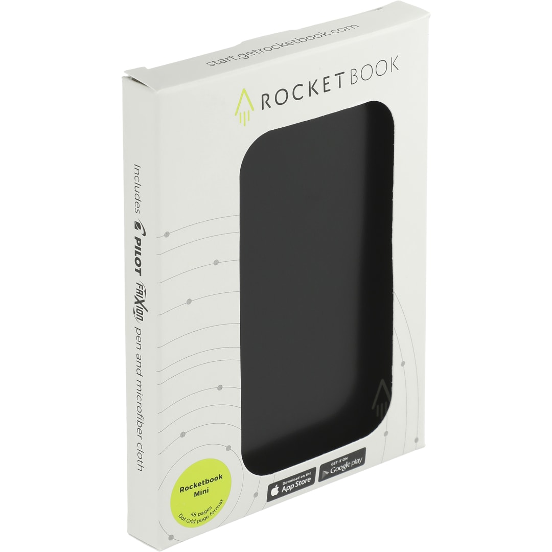 Rocketbook Rocketbook Mini Notebook Set - 0911-20 Black