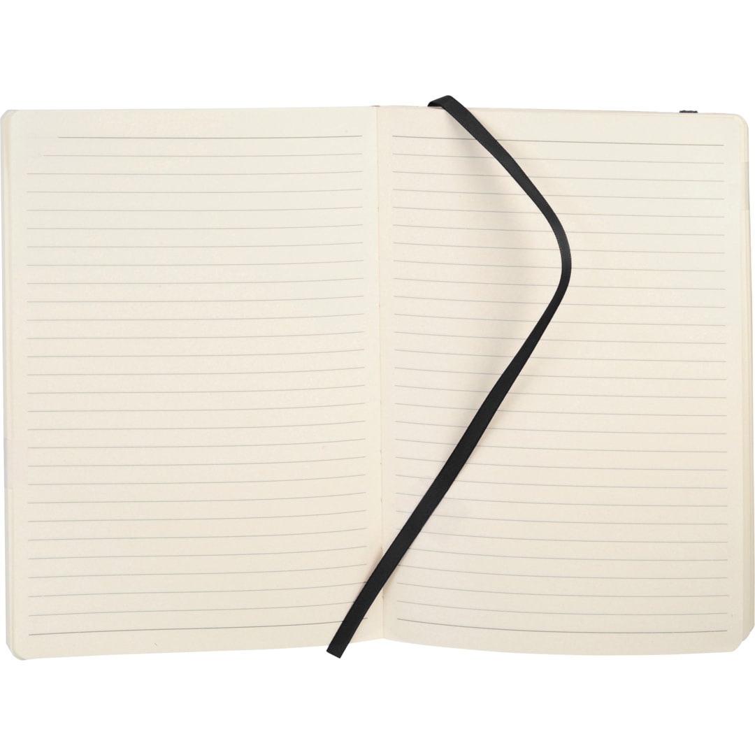 5.5" x 8.5" Abruzzo Soft Bound JournalBook® - 0990-03 Black