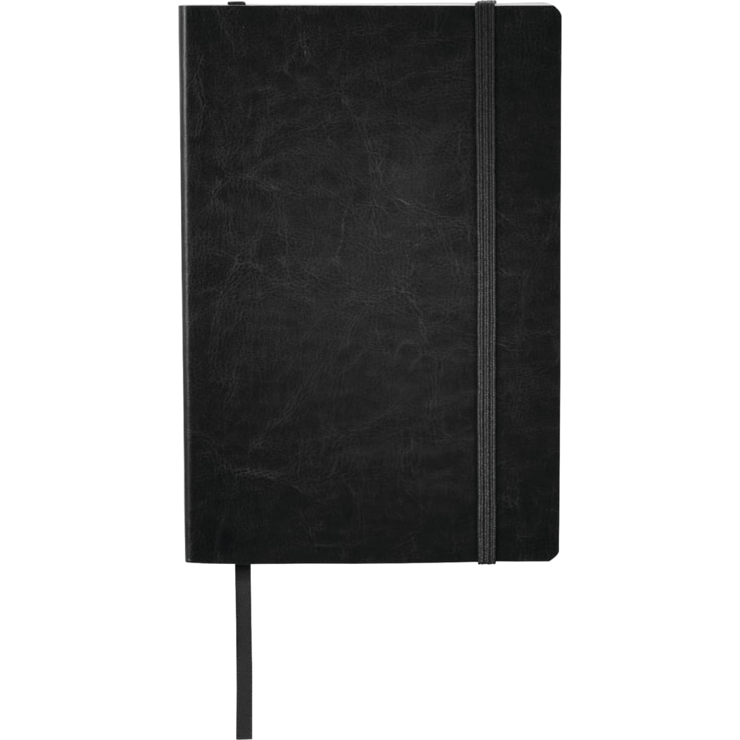 5.5" x 8.5" Abruzzo Soft Bound JournalBook® - 0990-03 Black