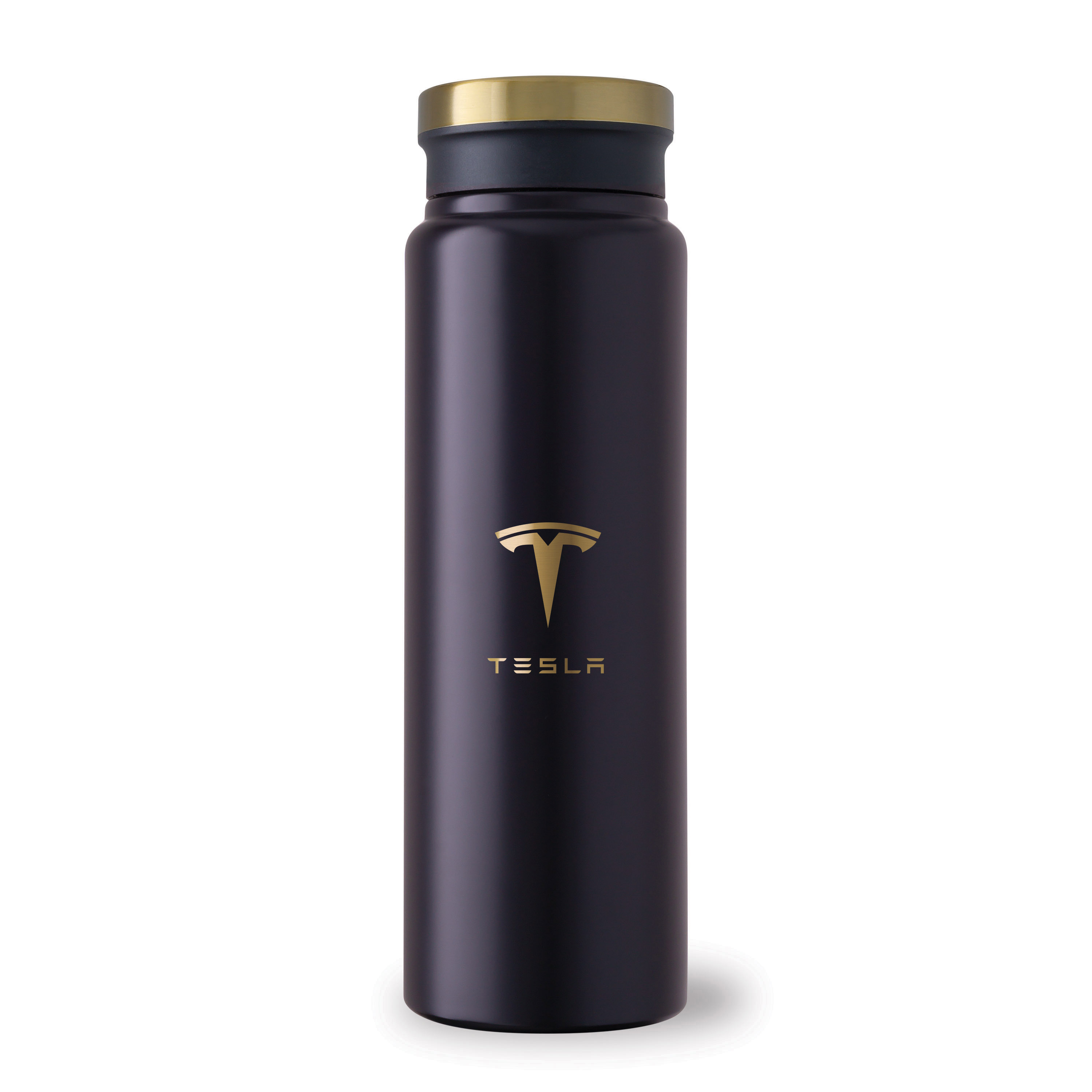 Spectorandco Trend setter reflection 600 ml / 20 oz stainless steel bottle - DW302 BLACK-GOLD