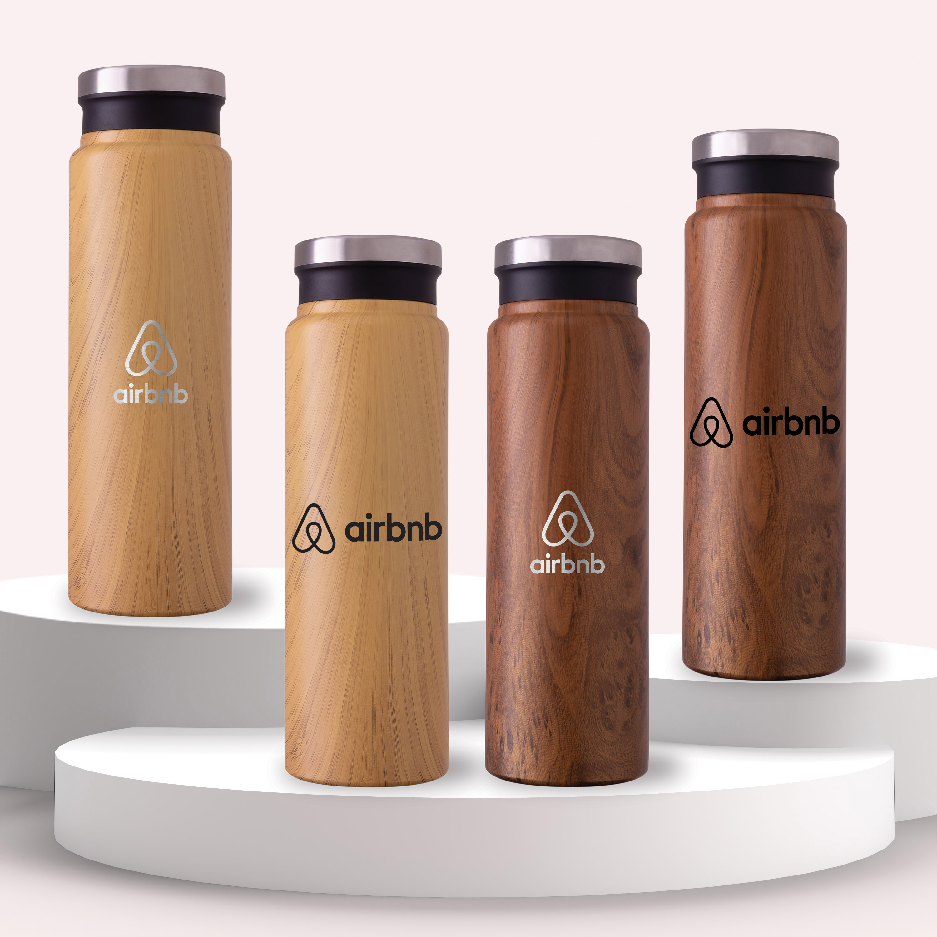 Spectorandco Trend setter natural 600 ml / 20 oz stainless steel bottle - DW303 