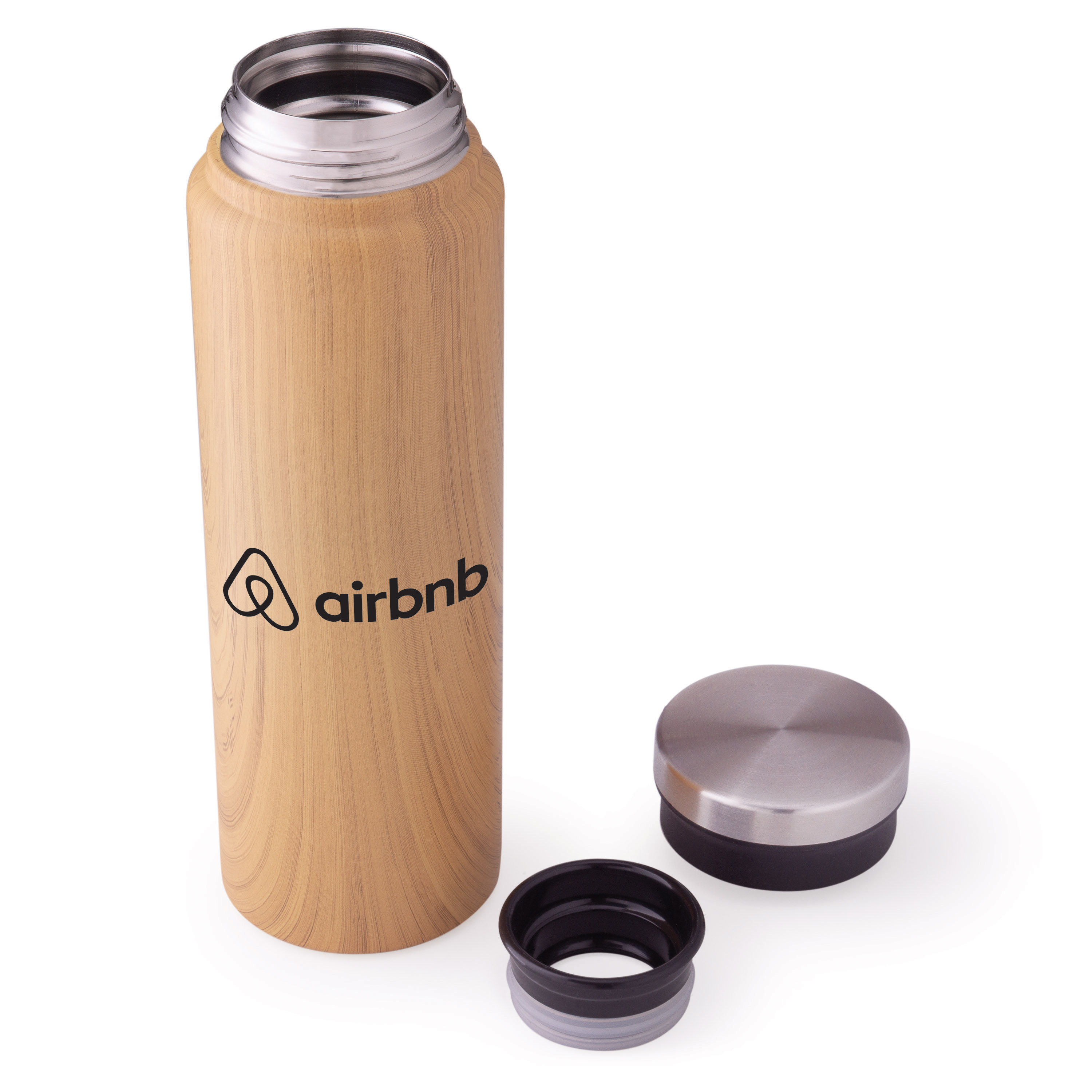 Spectorandco Trend setter natural 600 ml / 20 oz stainless steel bottle - DW303 