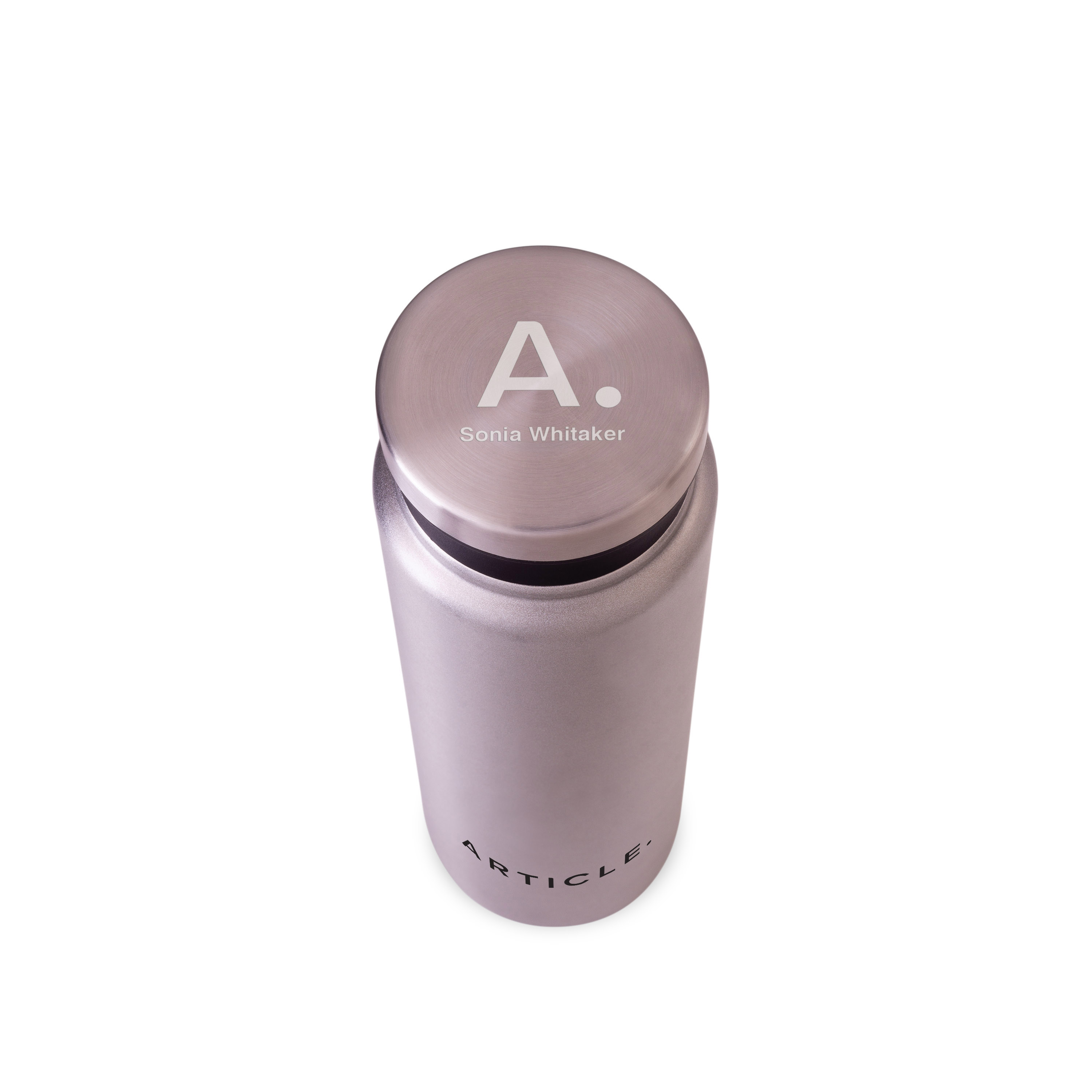 Spectorandco Trend setter metallic 600 ml / 20 oz stainless steel bottle - DW305 