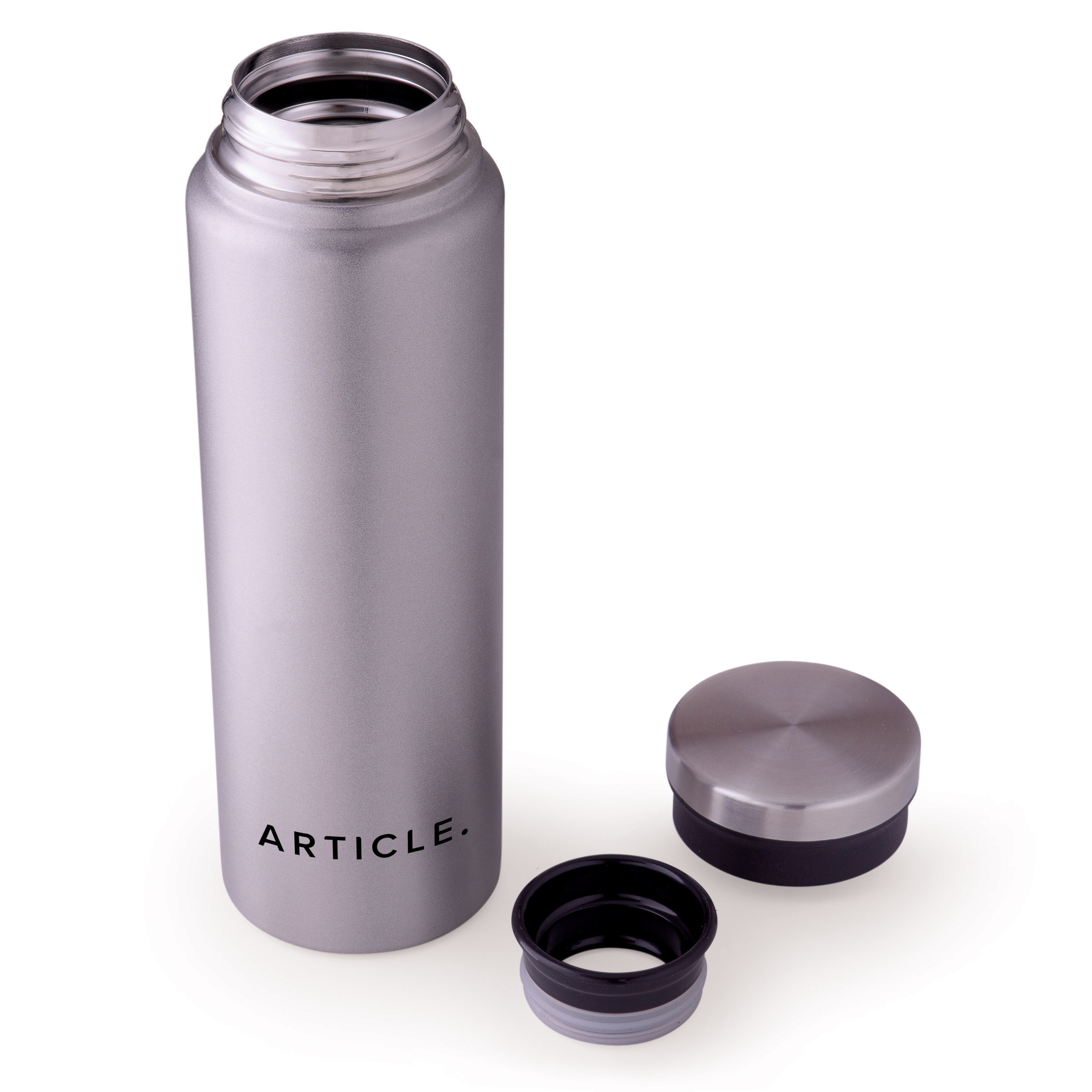 Spectorandco Trend setter metallic 600 ml / 20 oz stainless steel bottle - DW305 