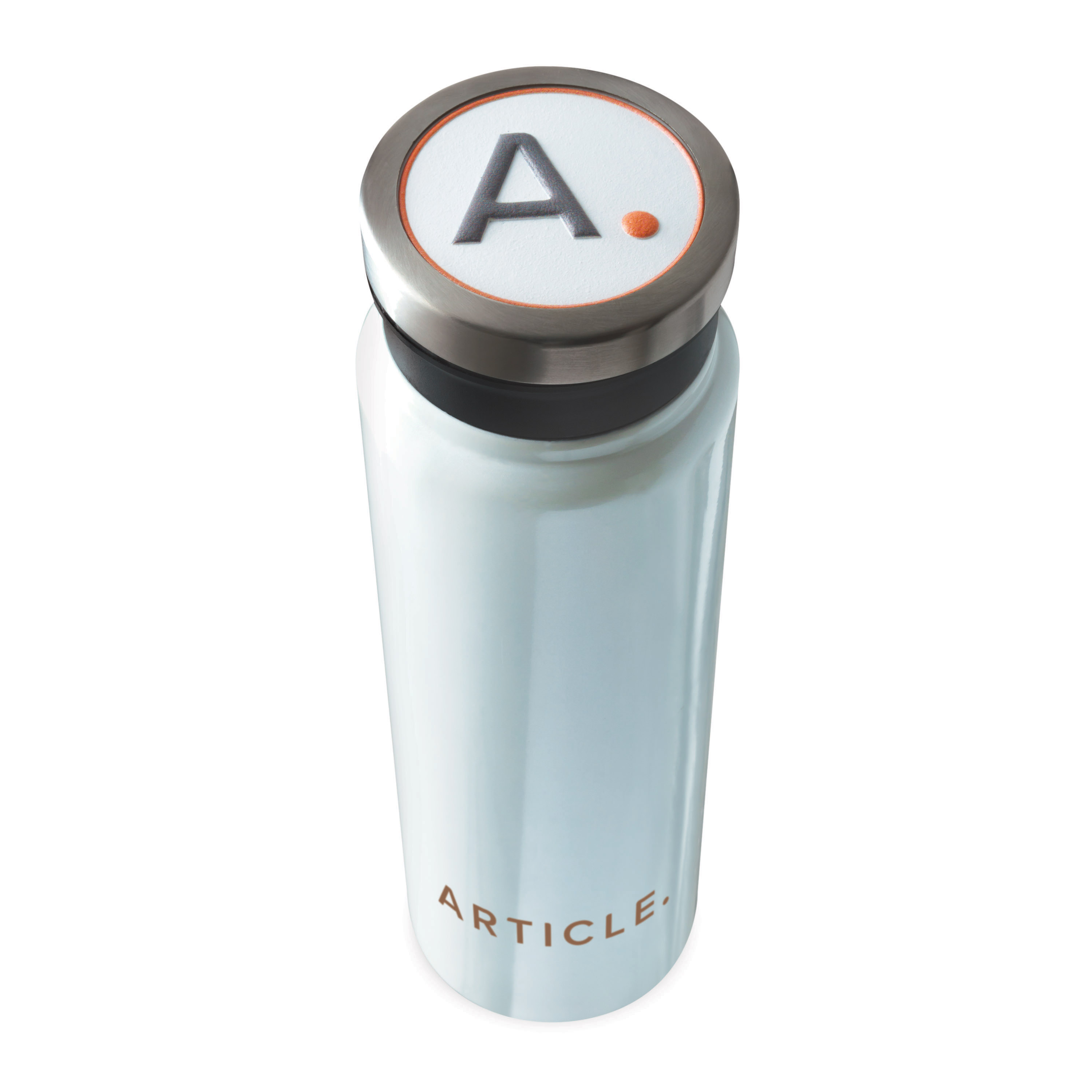 Spectorandco Trend setter metallic 600 ml / 20 oz stainless steel bottle - DW305 