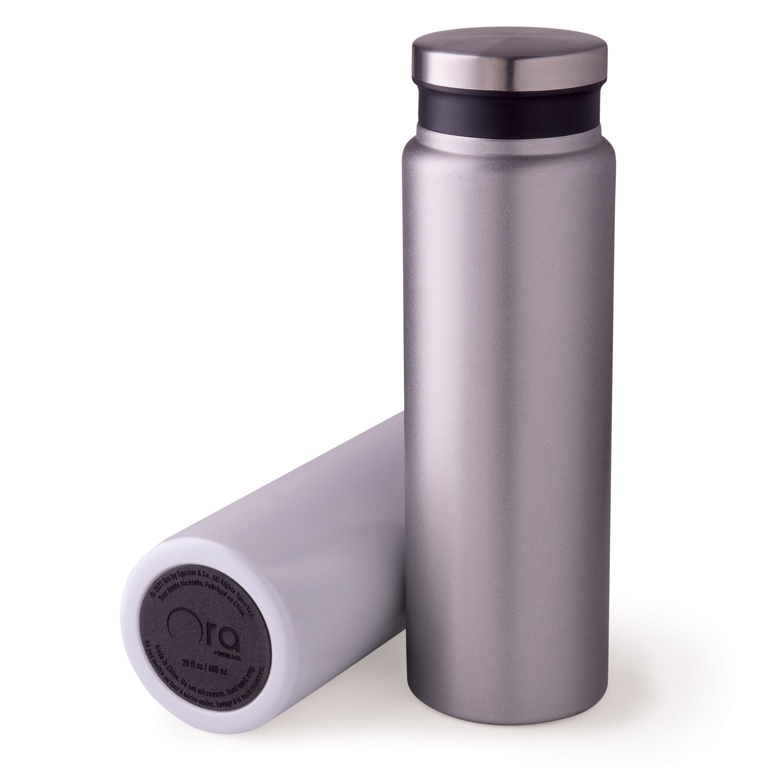 Spectorandco Trend setter metallic 600 ml / 20 oz stainless steel bottle - DW305 