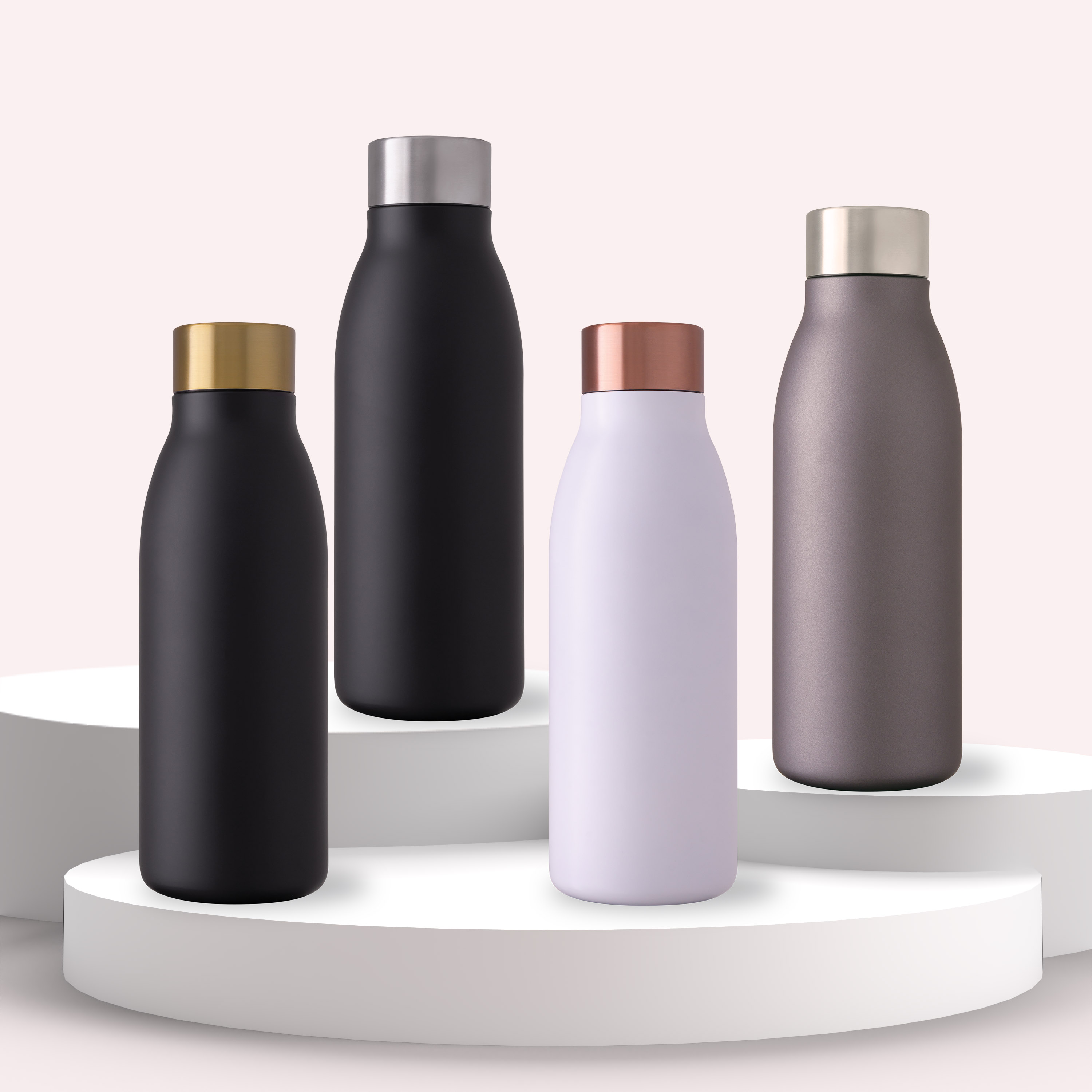 Spectorandco Top notch reflection 600 ml / 20 oz stainless steel bottle - DW306 