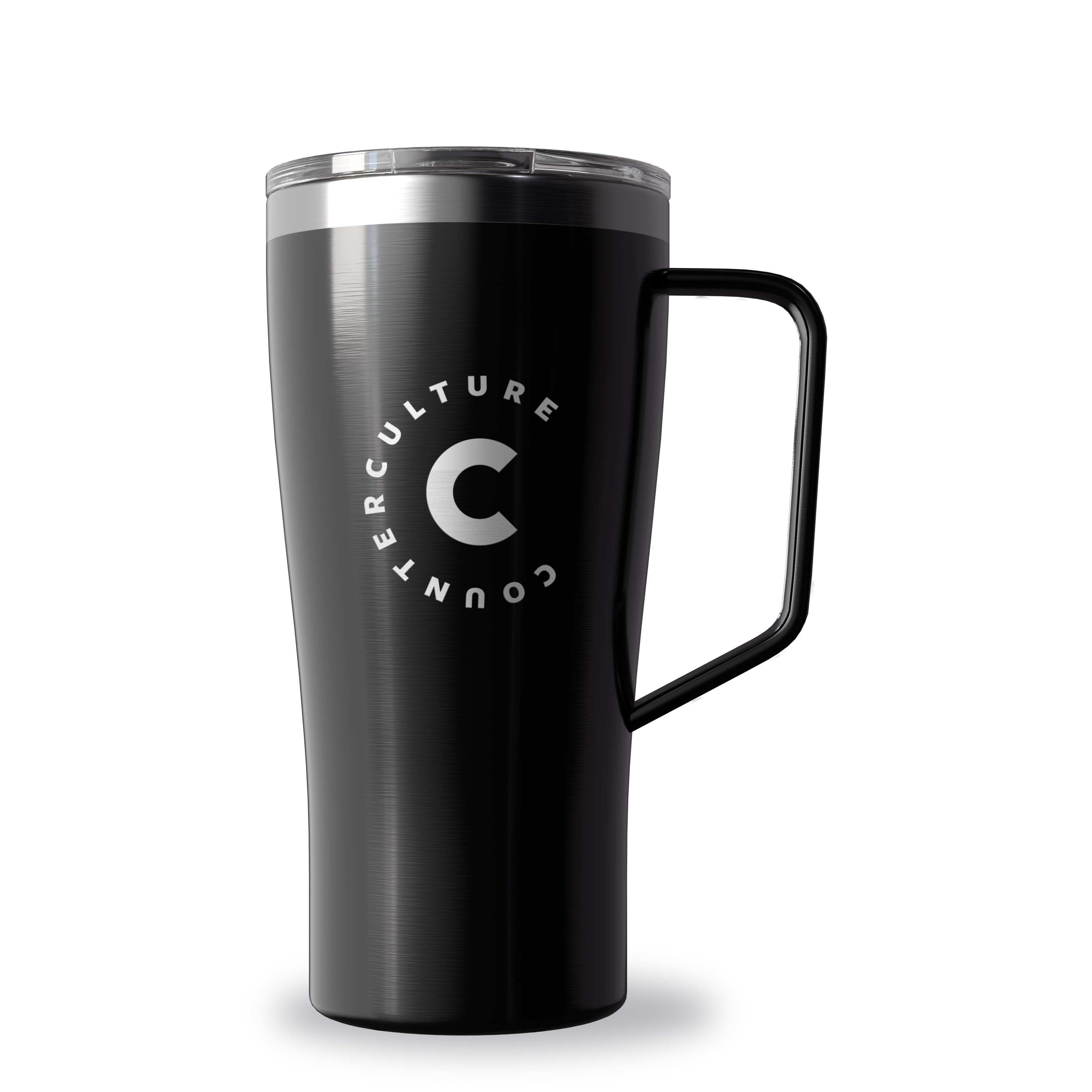 Spectorandco Tall muggin 532 ml / 18 oz mug - DW414 BLACK