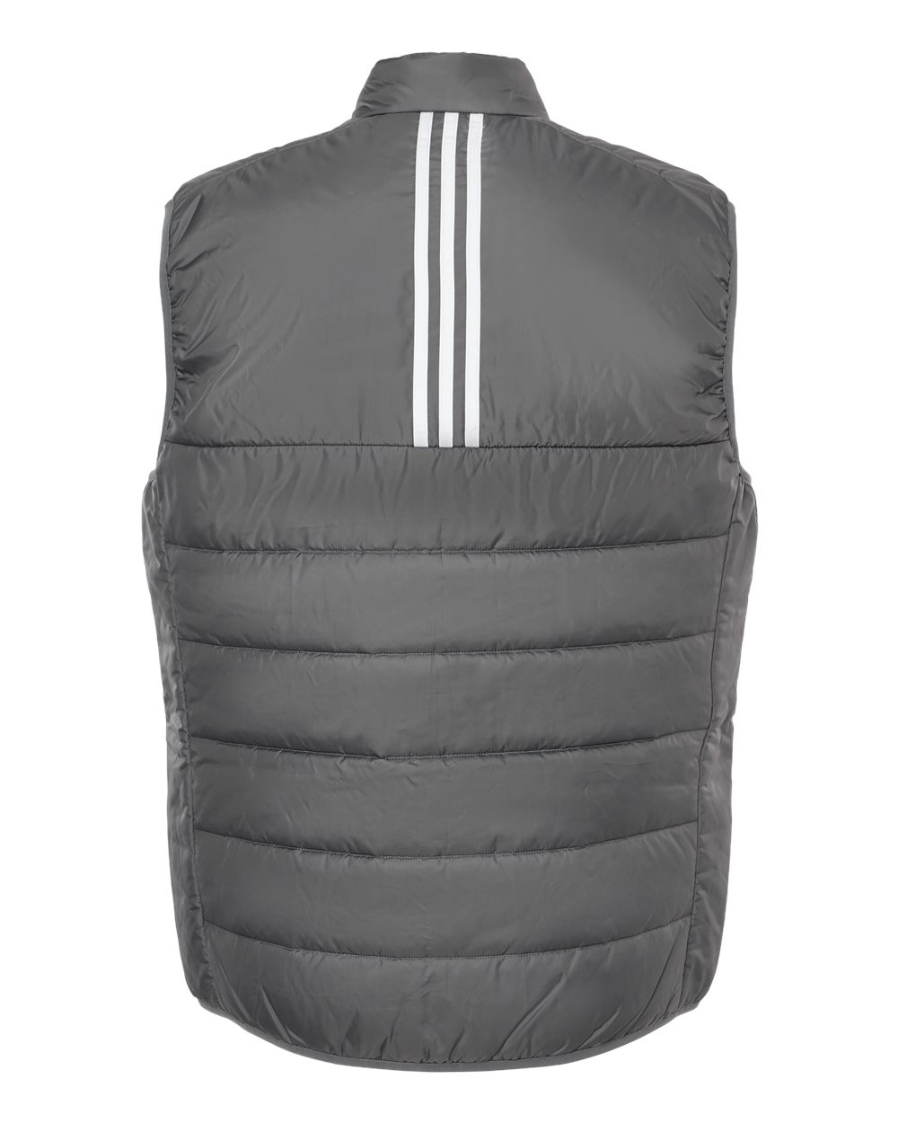 Adidas Men's Puffer Full-Zip Vest - A572 Grey Five