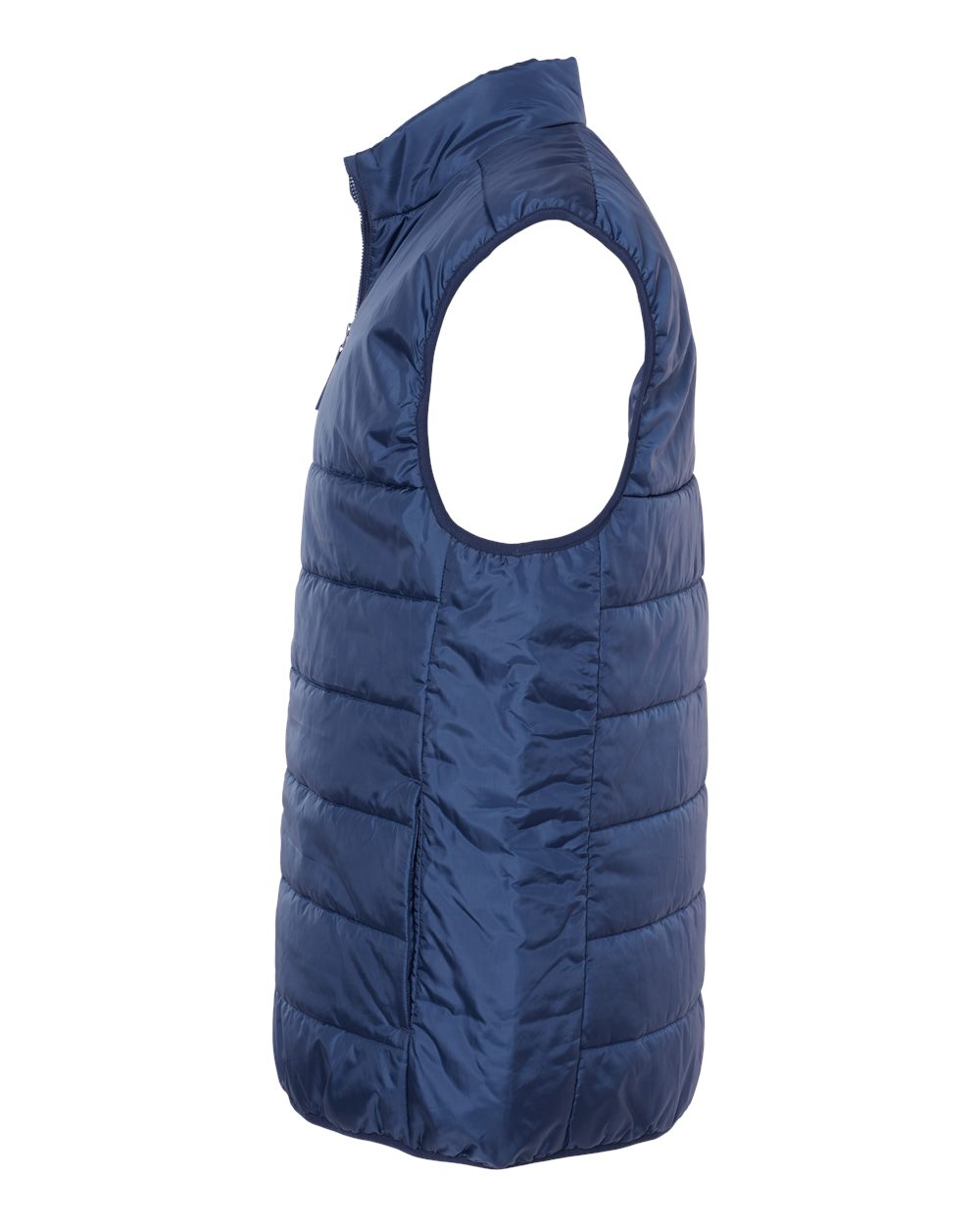Adidas Men's Puffer Full-Zip Vest - A572 Team Navy Blue