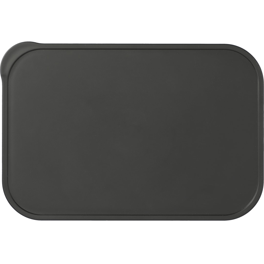 PLA Bento Box with Band and Utensils - 1022-19 Black