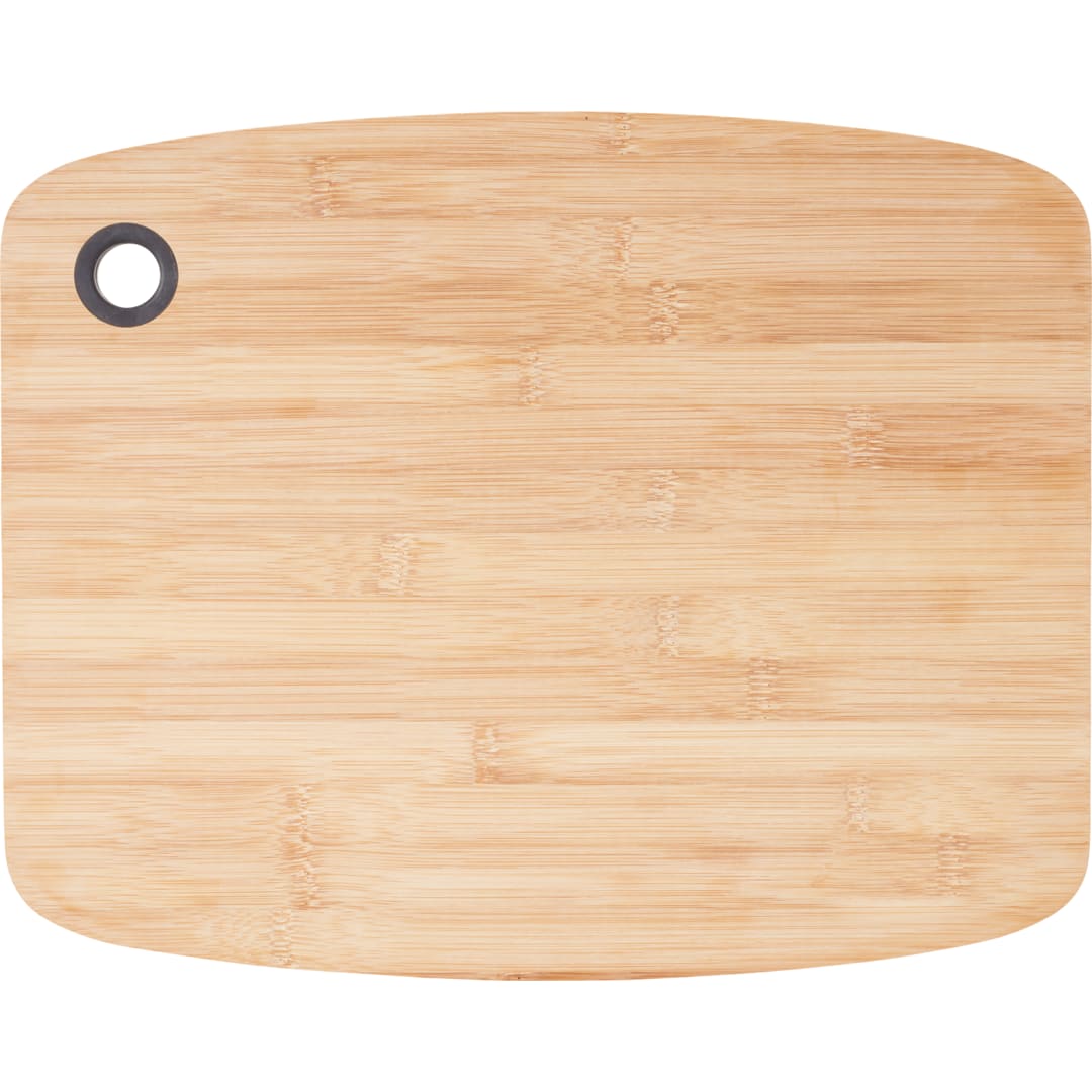 Large Bamboo Cutting Board with Silicone Grip - 1031-62 Black