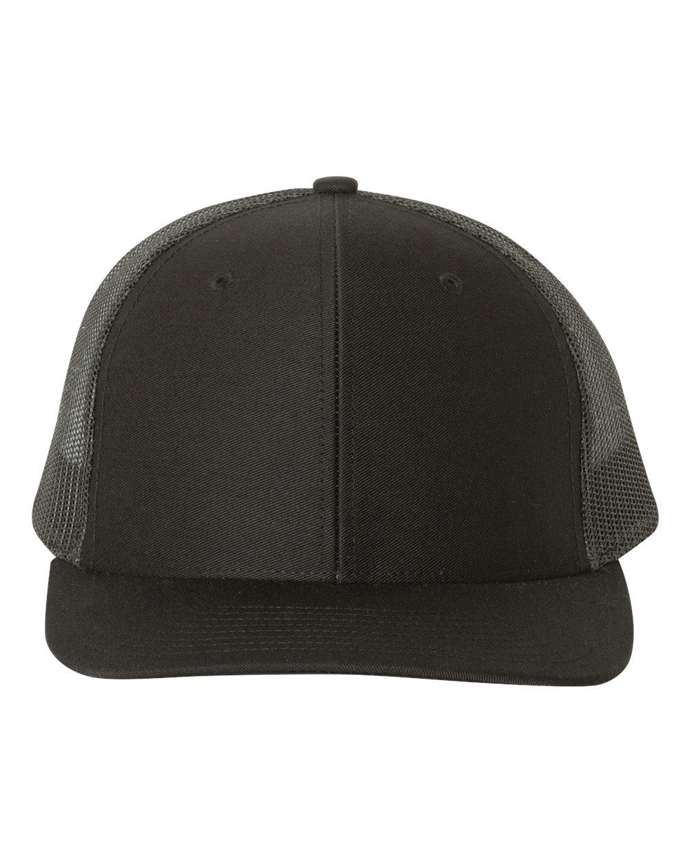 Richardson Snapback Trucker Cap - 112 Black