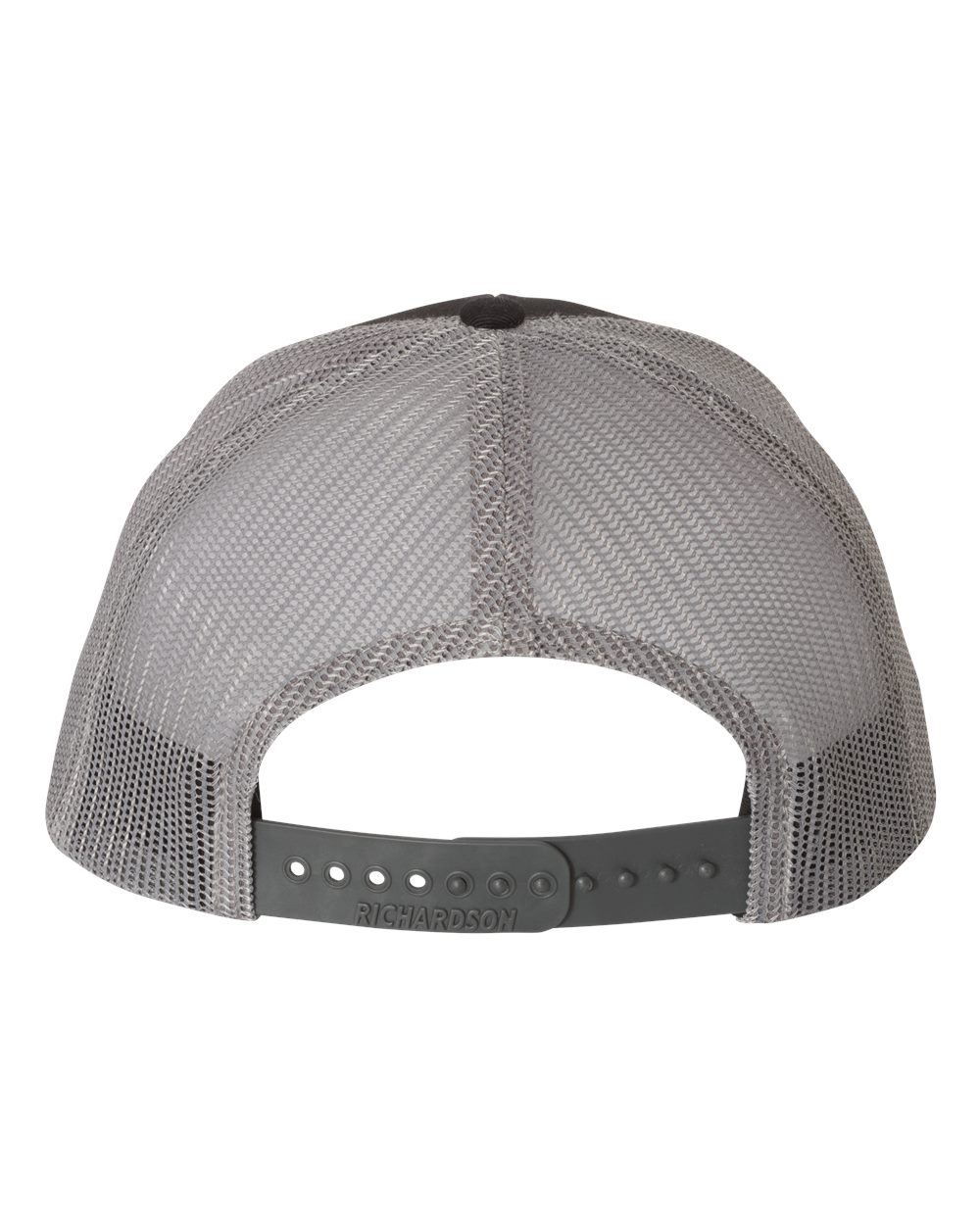 Richardson Snapback Trucker Cap - 112 Black- Charcoal